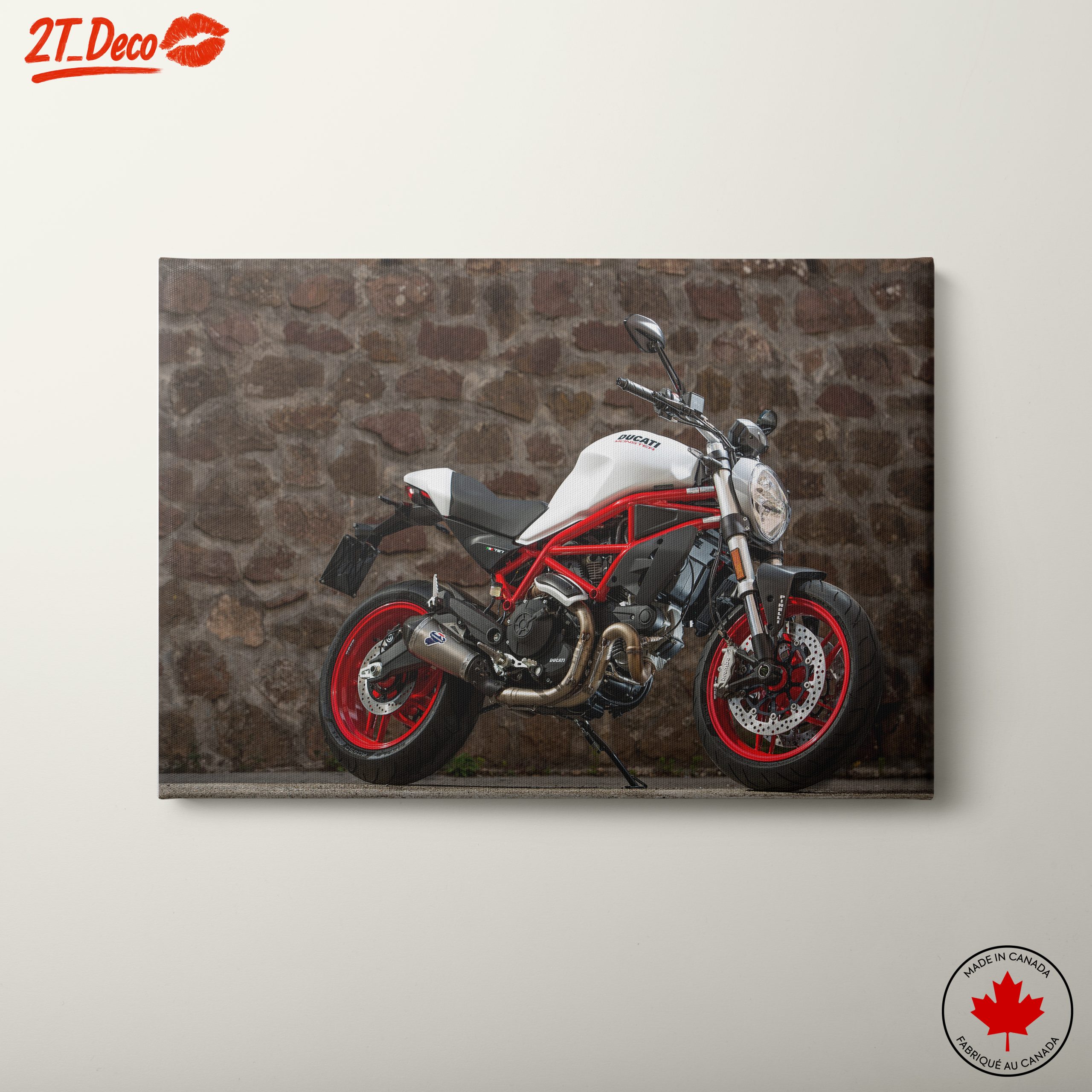 Ducati Motorcycle on Display