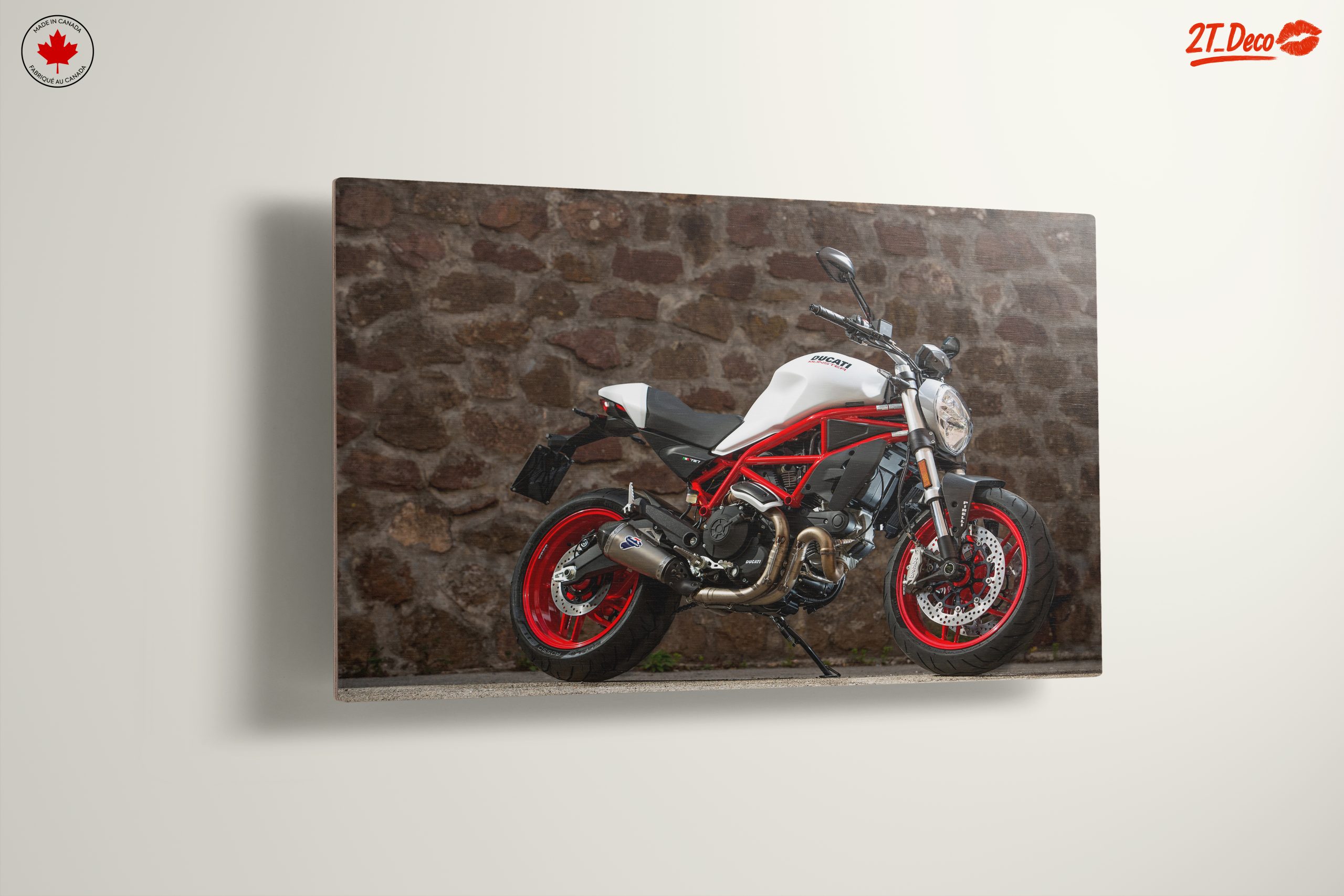 Ducati Motorcycle on Display - Image 13
