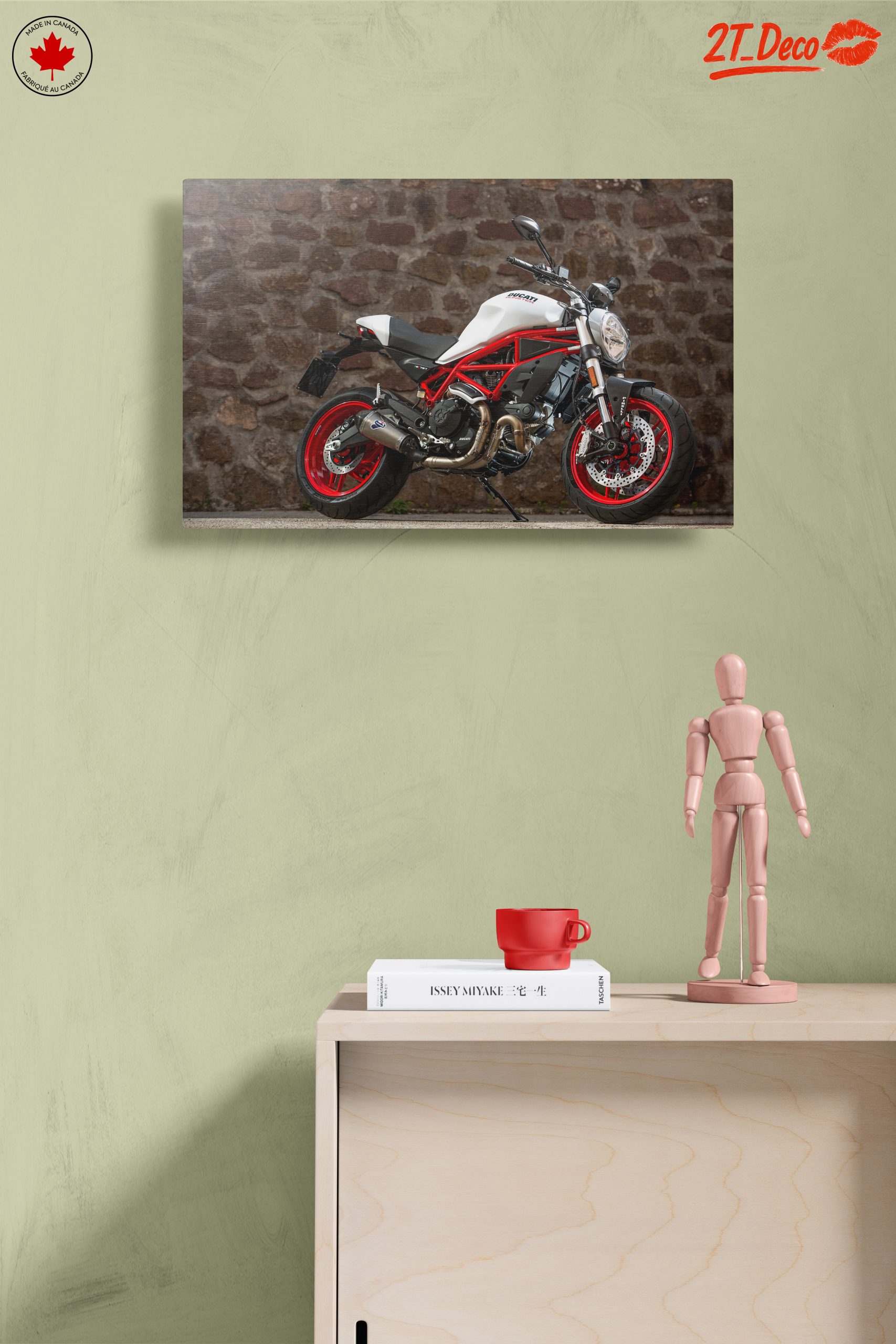 Ducati Motorcycle on Display - Image 14