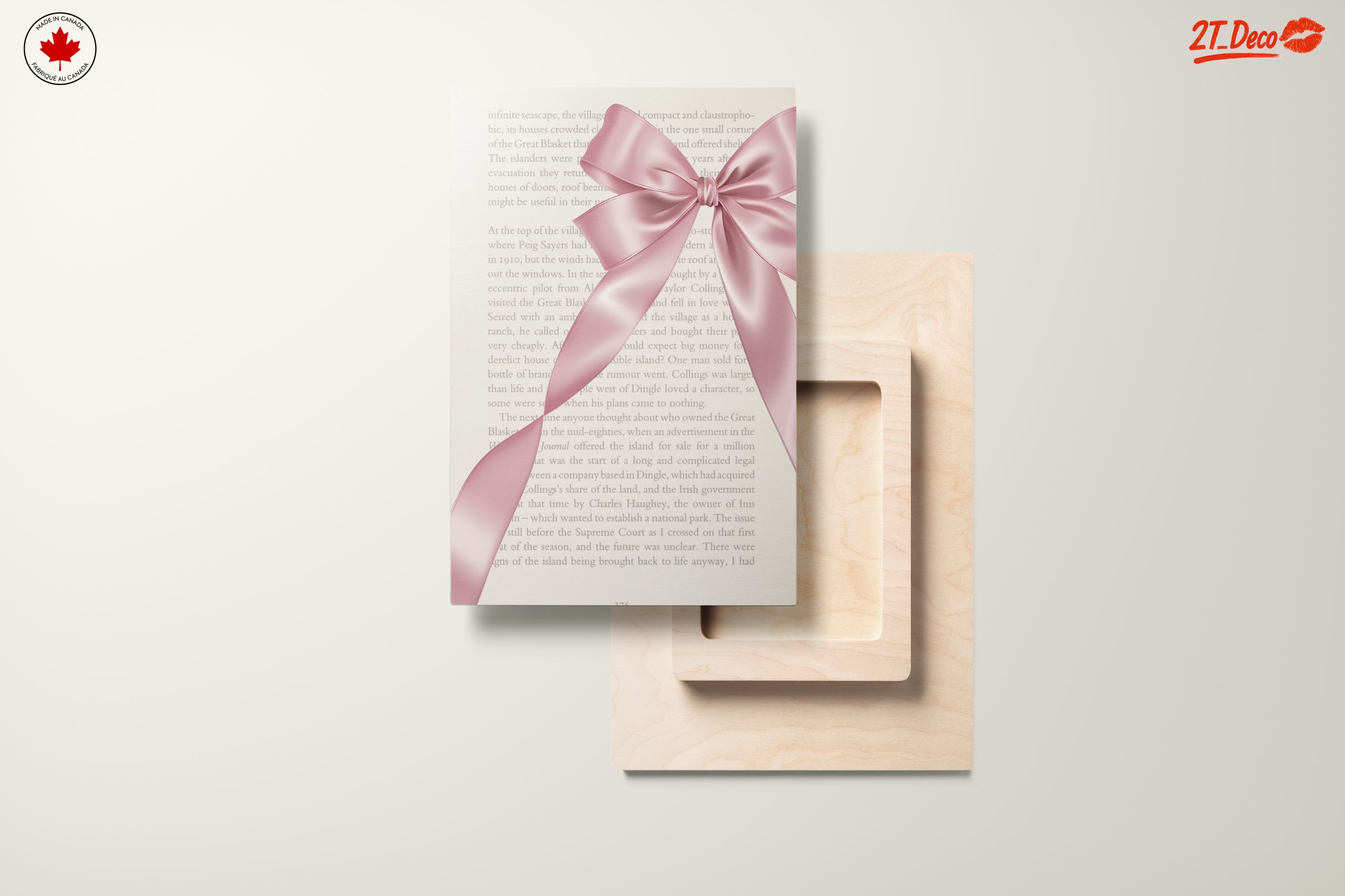 Elegant Floral Bow Art - Image 11