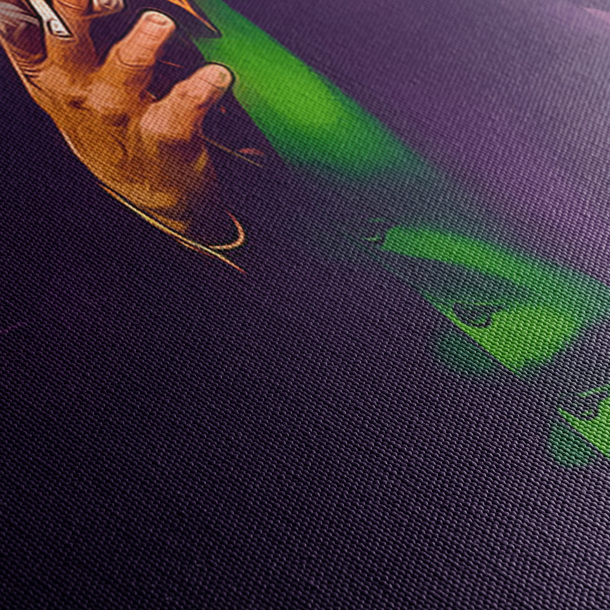 Stylized Joker Art with Smoke - Image 5