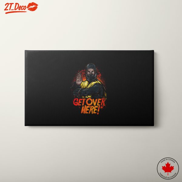 Iconic Mortal Kombat Character Illustration