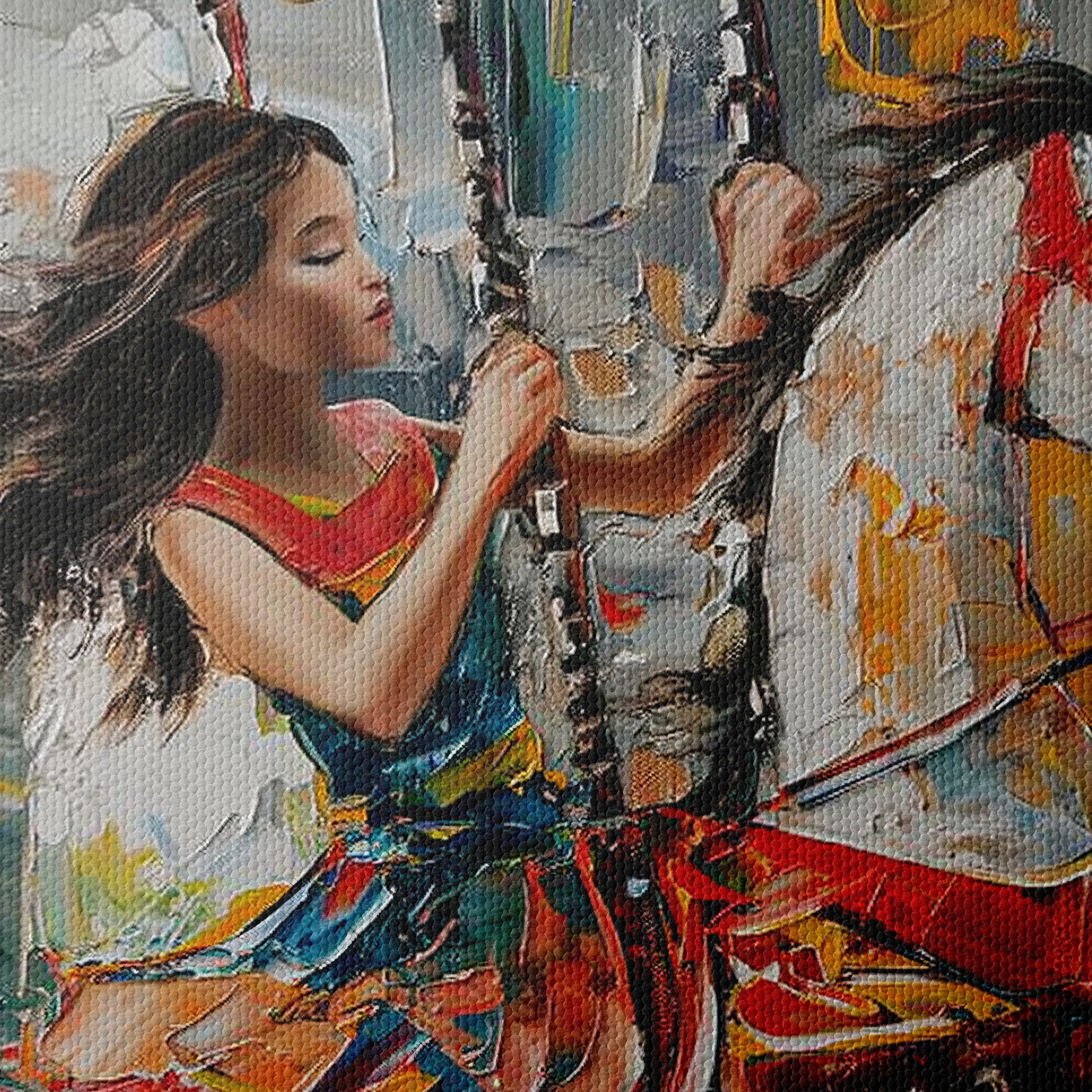 Vibrant Abstract Carousel Art - Image 4