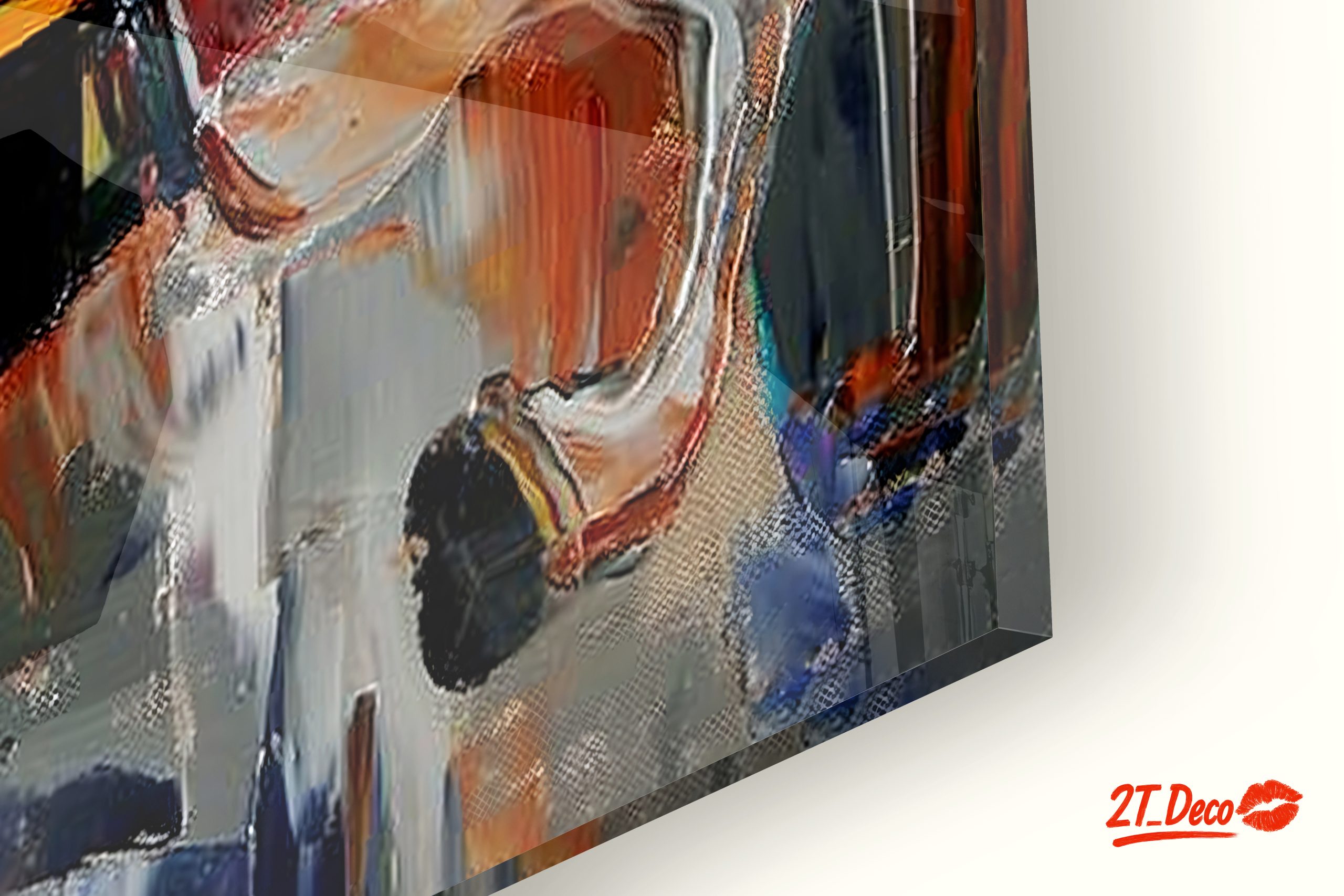 Vibrant Abstract Carousel Art - Image 9