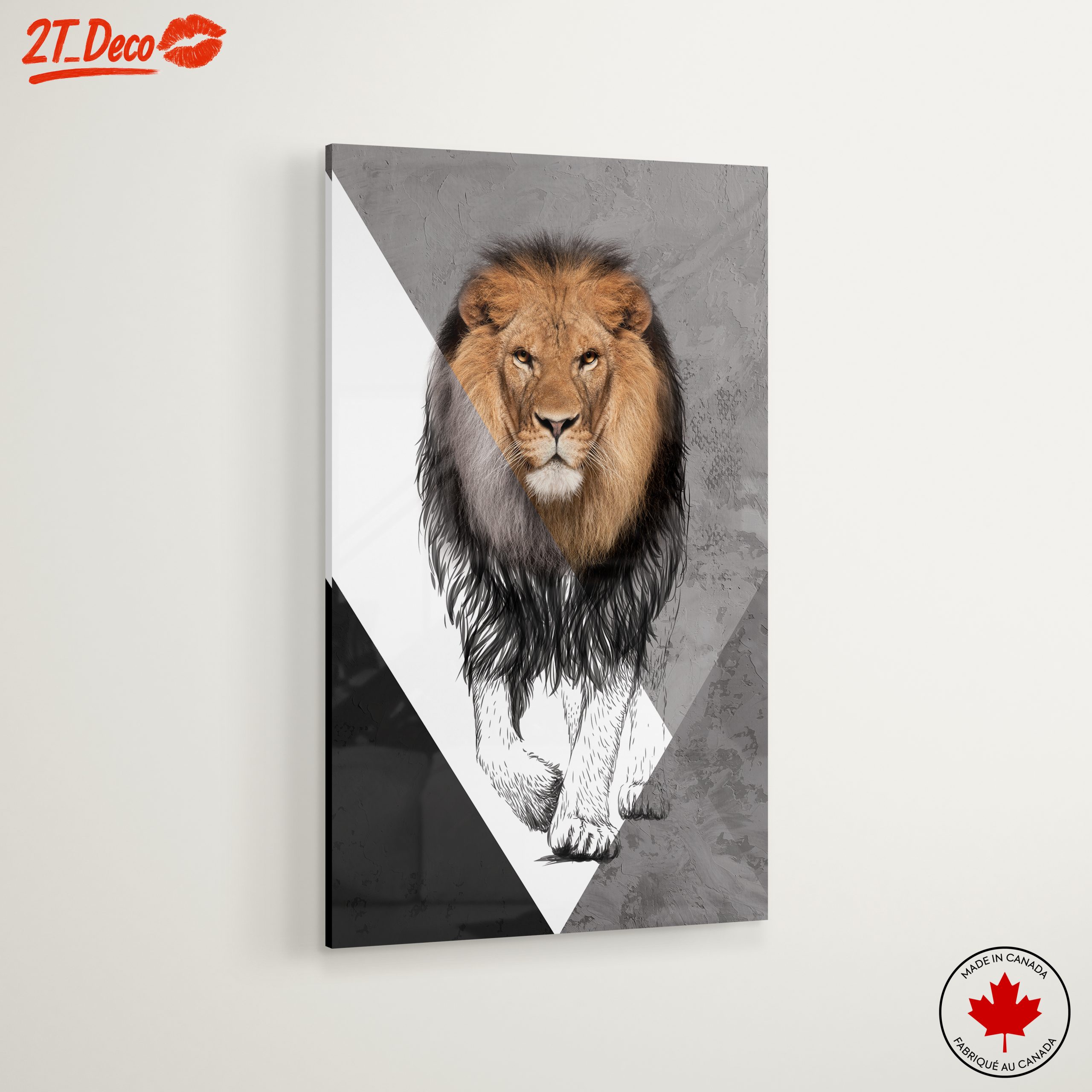 Majestic Lion Wall Art 2 - Image 6