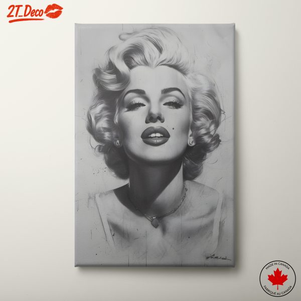 Stylish Celebrity Portrait Artwork