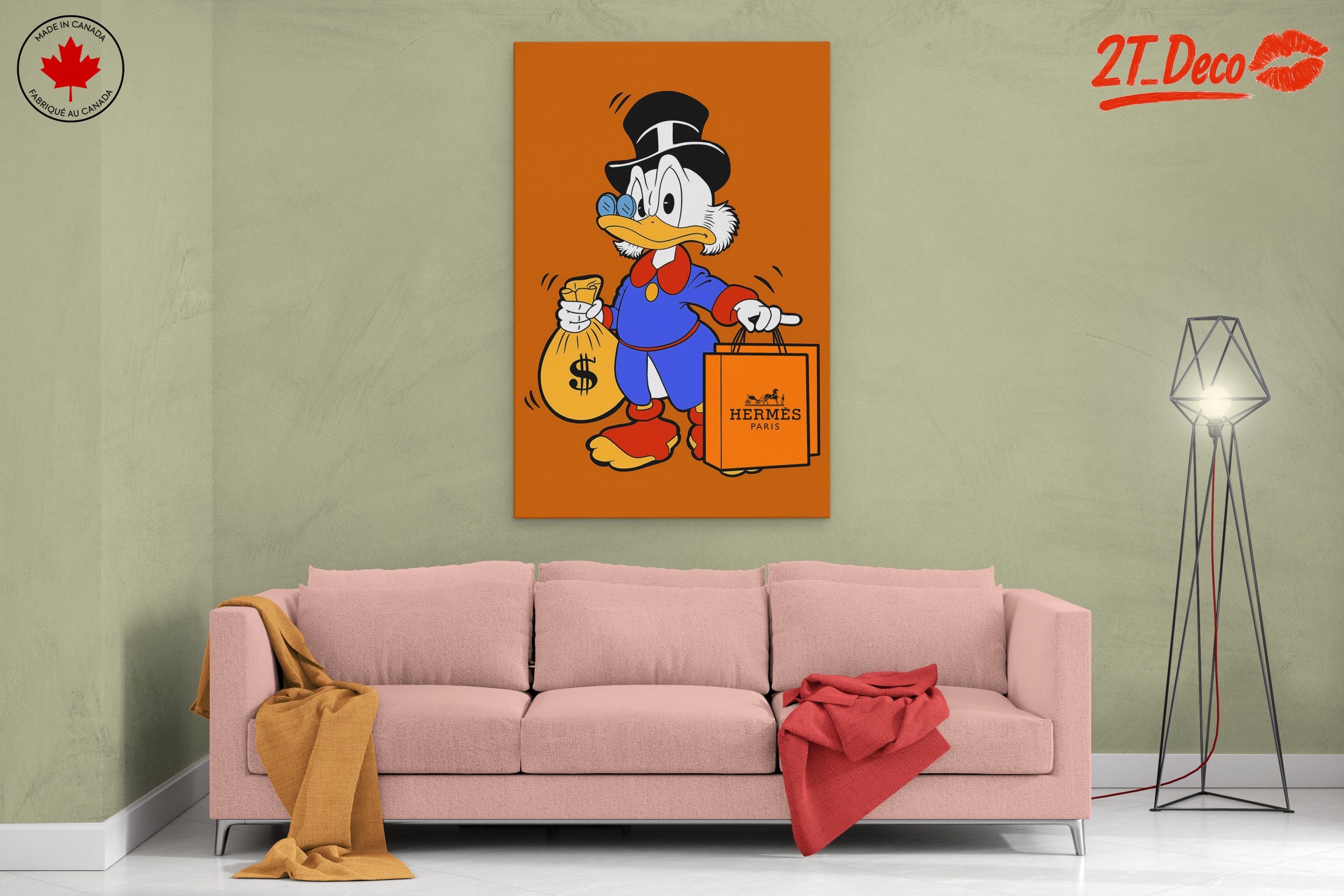 Scrooge McDuck with Shopping Bags - Image 2