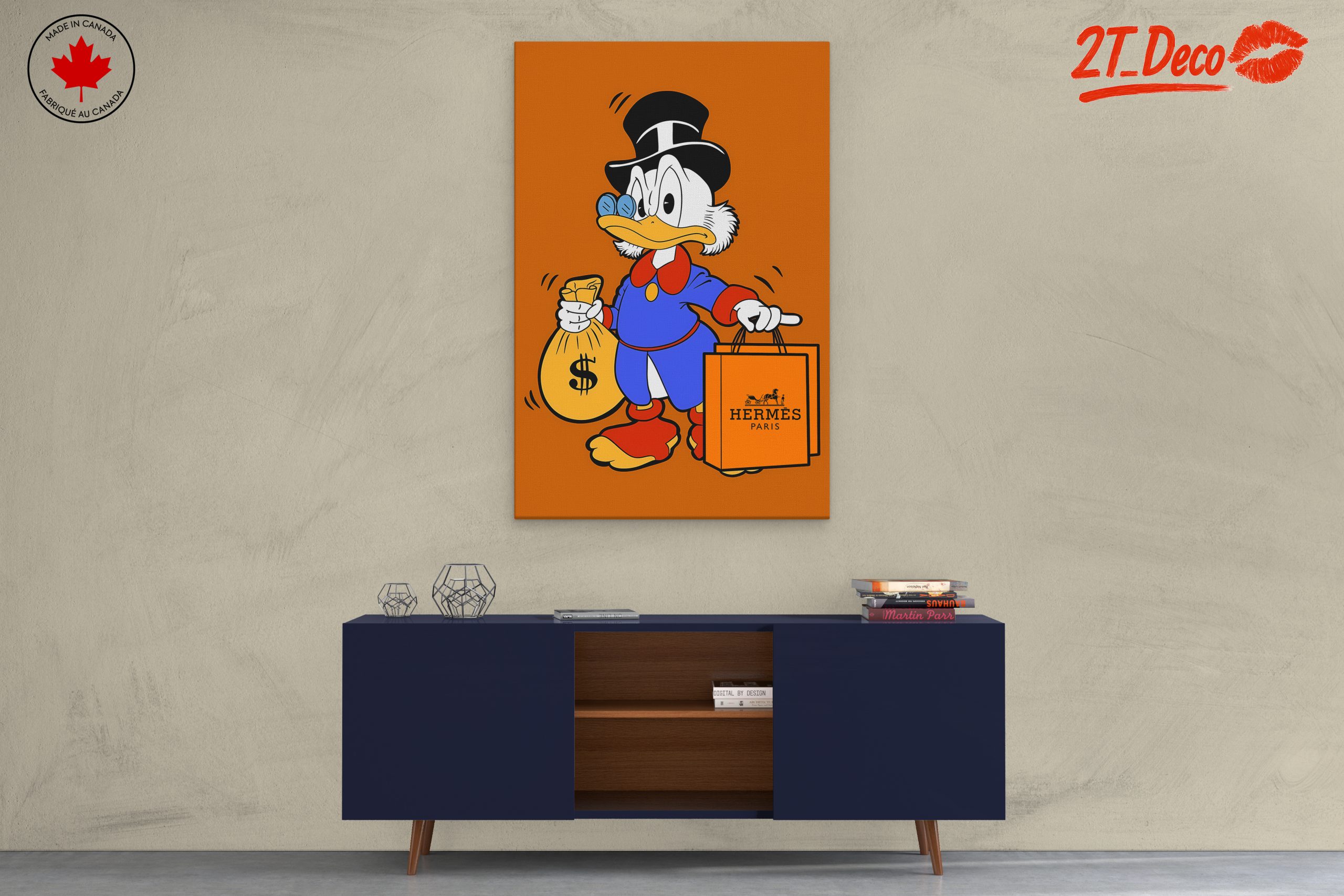 Scrooge McDuck with Shopping Bags - Image 3