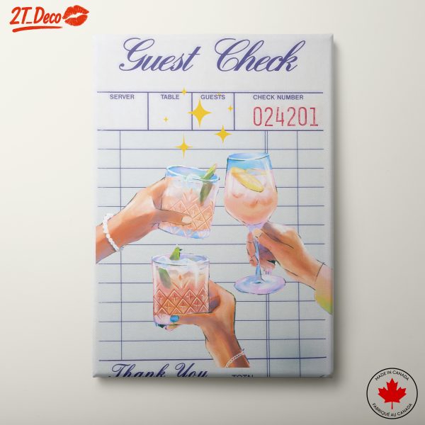 Cocktail Celebration Art for Home Decor