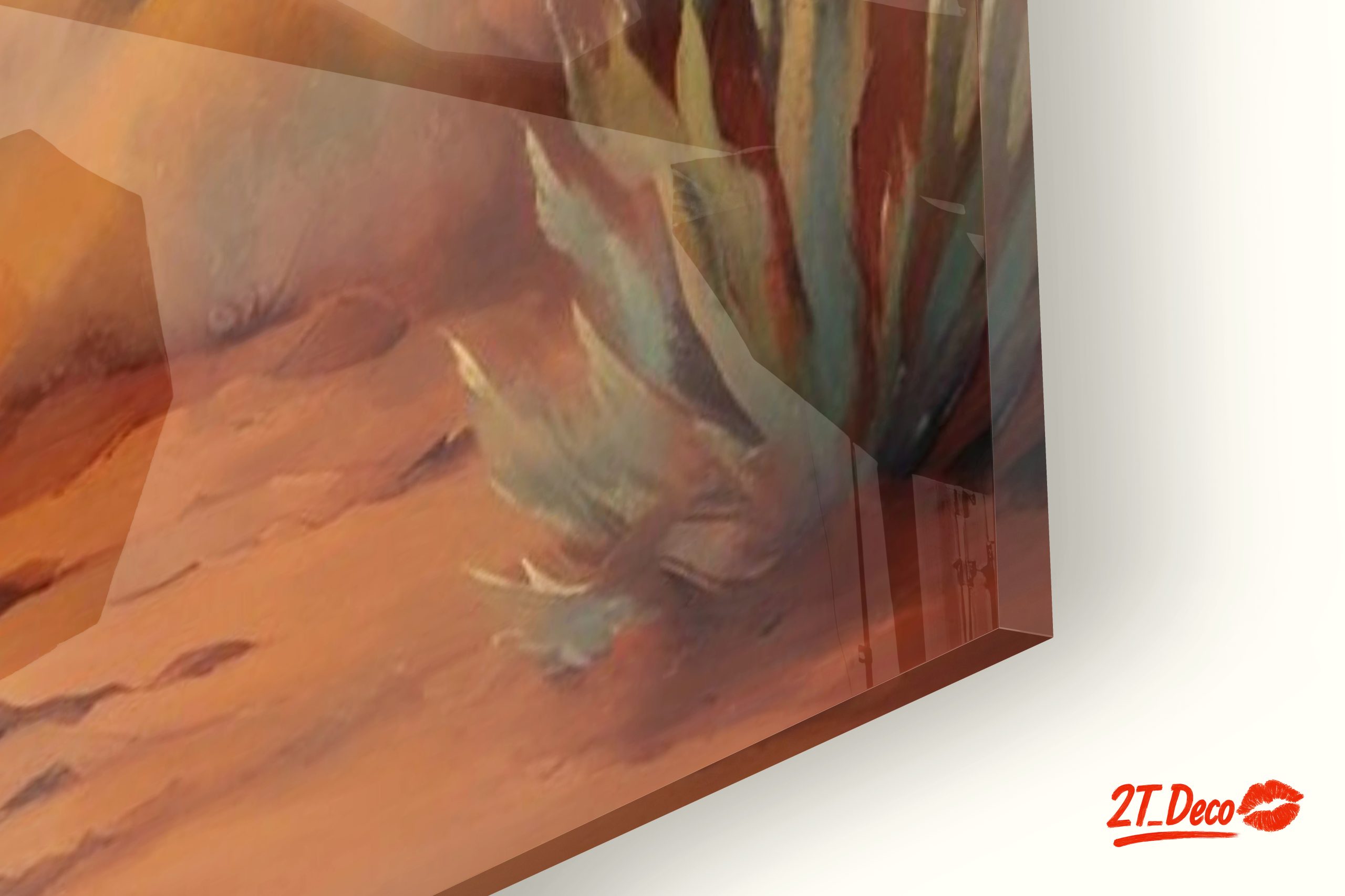 Cowboy Riding Through Sunset Landscape - Image 9
