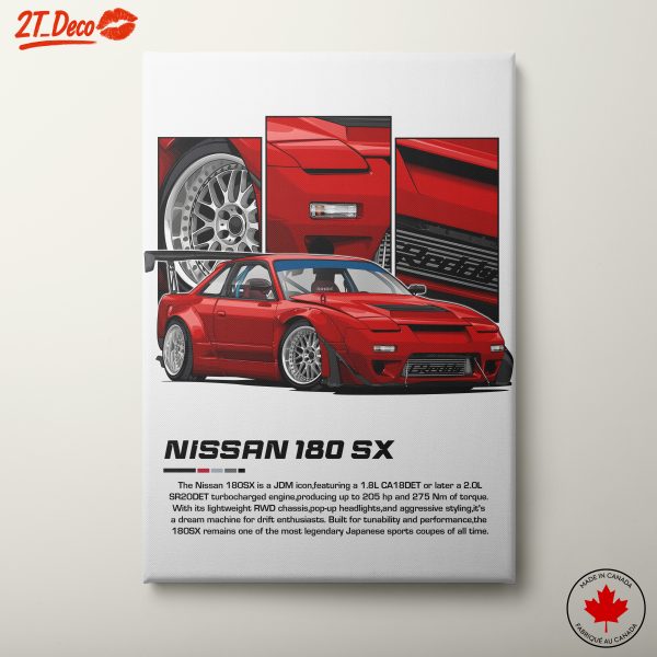Nissan 180SX Automotive Art