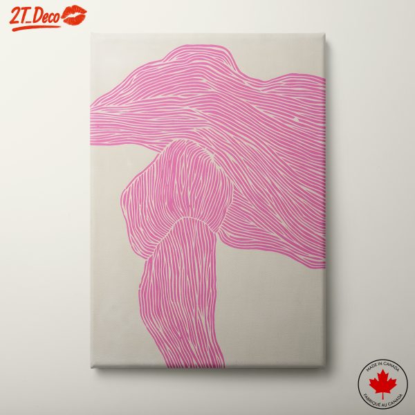 Abstract Line Art of Figure