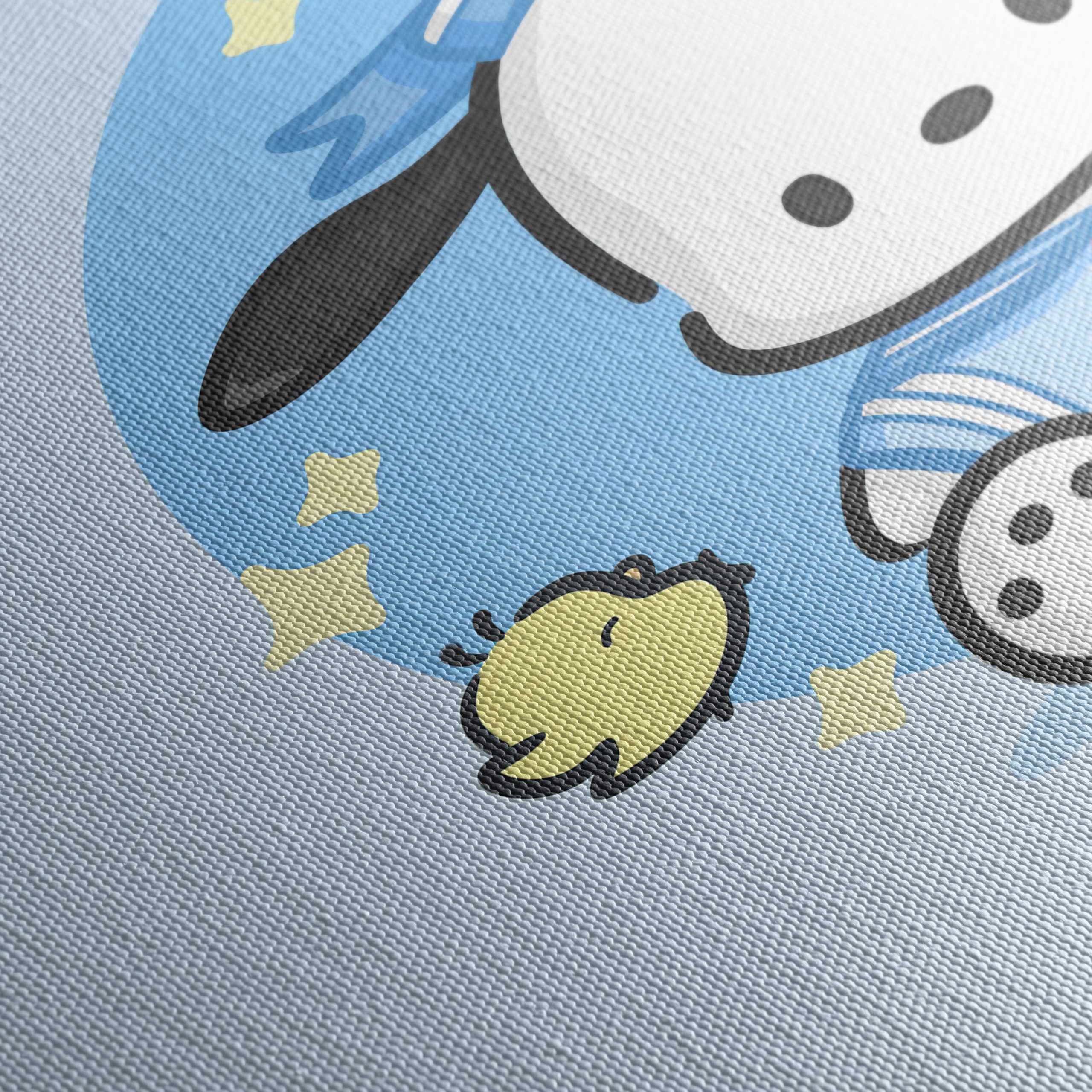 Adorable Cute Puppy and Chick Illustration - Image 5