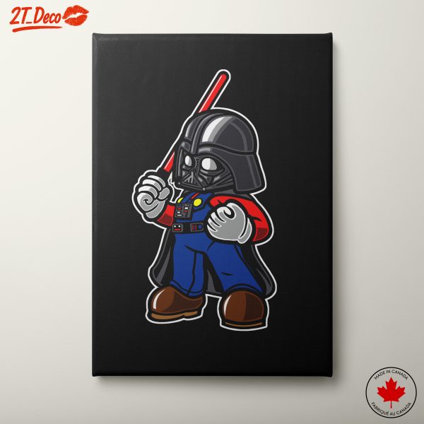 Stylized Darth Vader Character Art