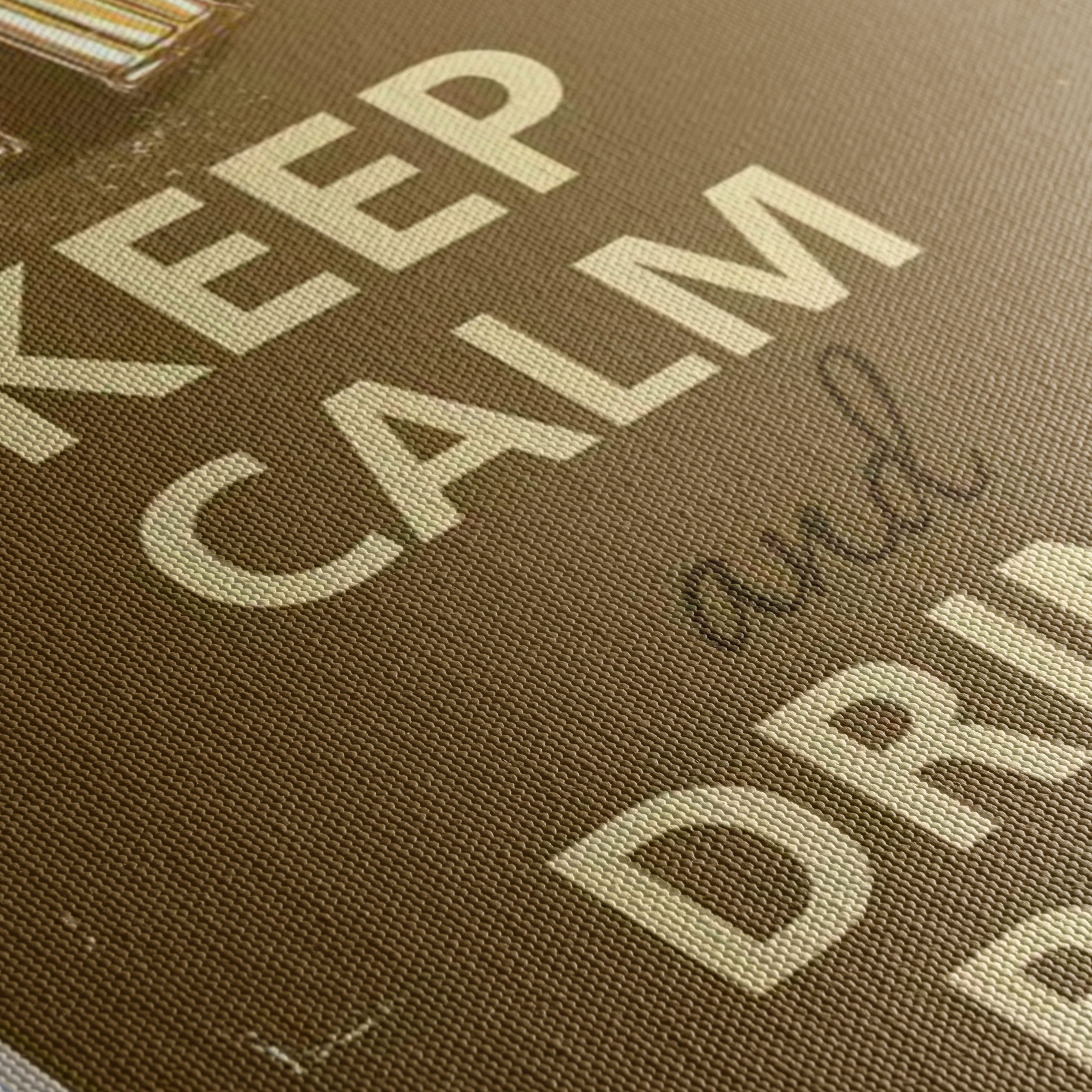 Keep Calm and Drink Beer Wall Art - Image 5