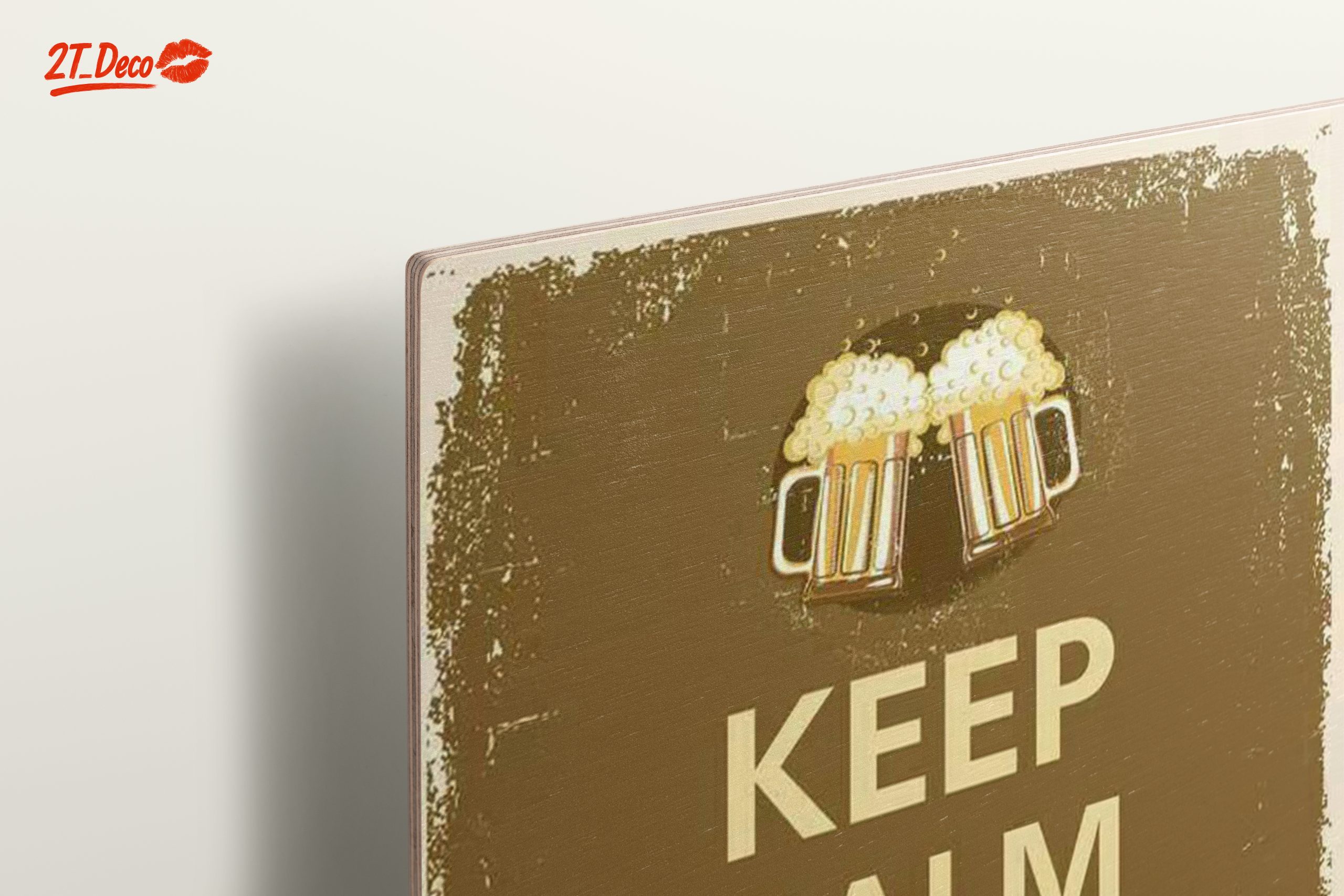 Keep Calm and Drink Beer Wall Art - Image 15