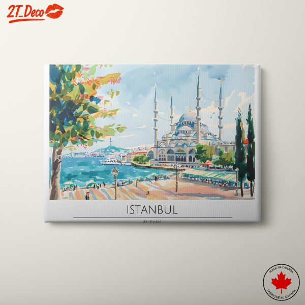 Istanbul Cityscape Art