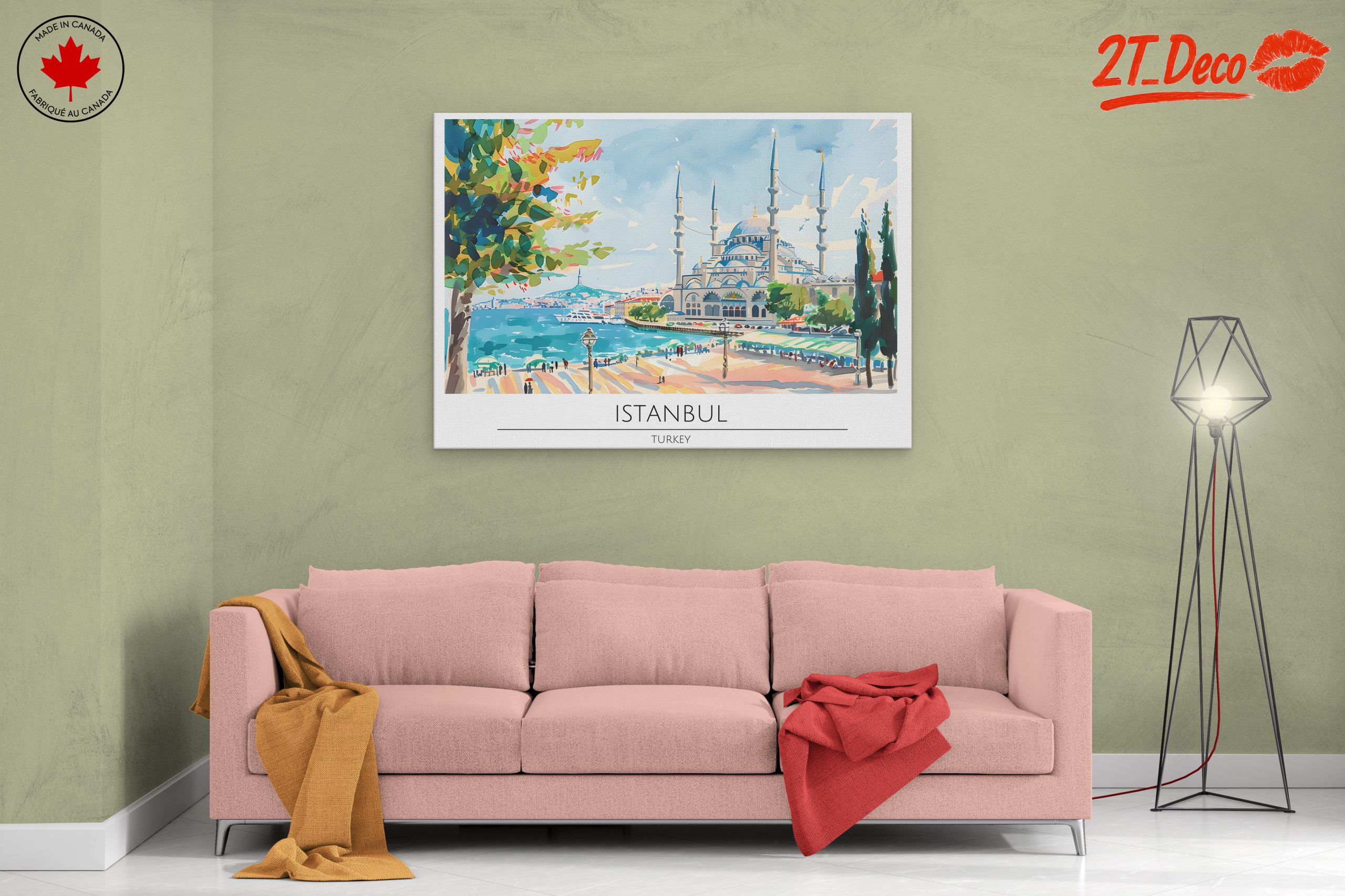 Istanbul Cityscape Art - Image 2