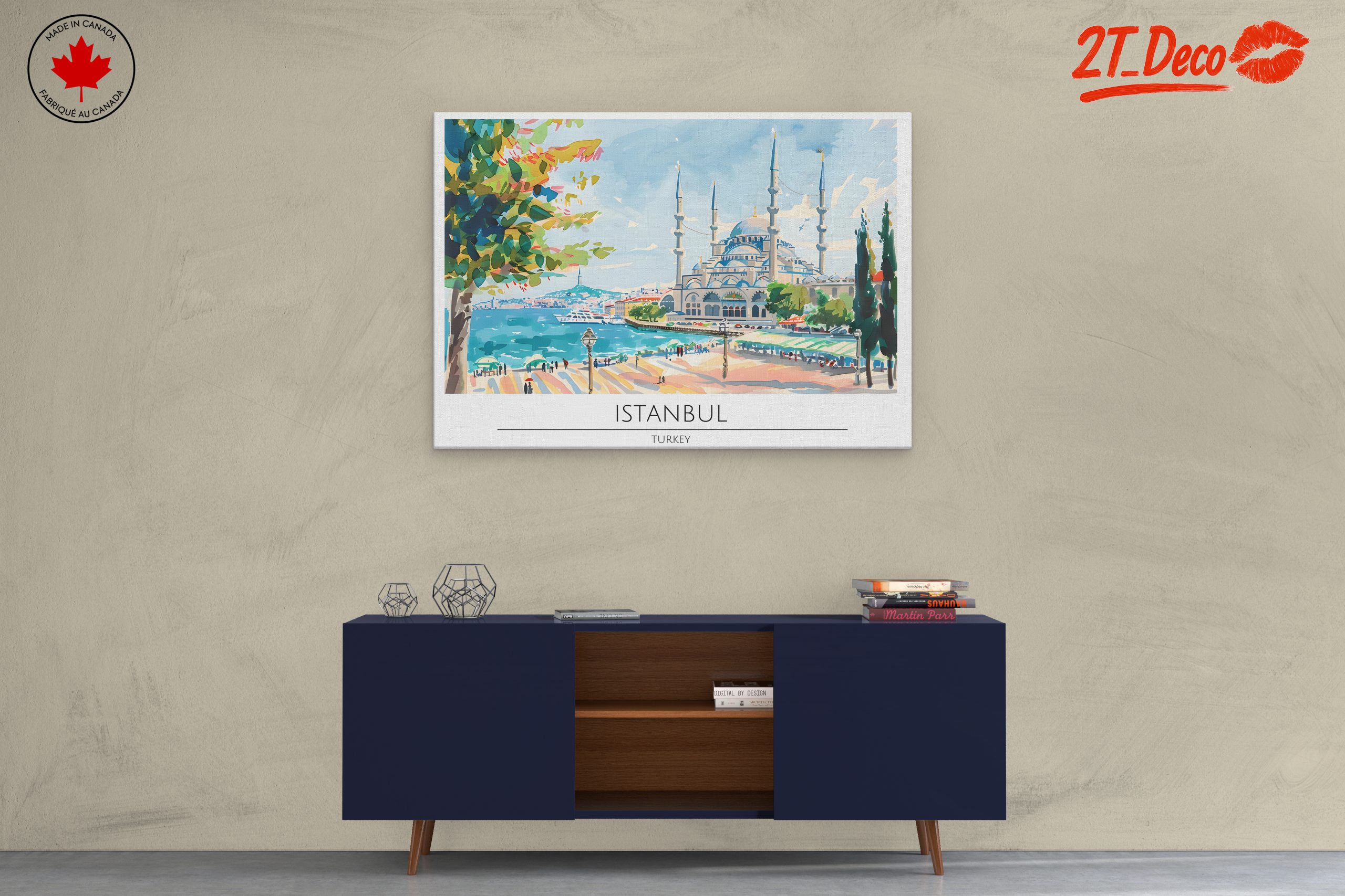 Istanbul Cityscape Art - Image 3