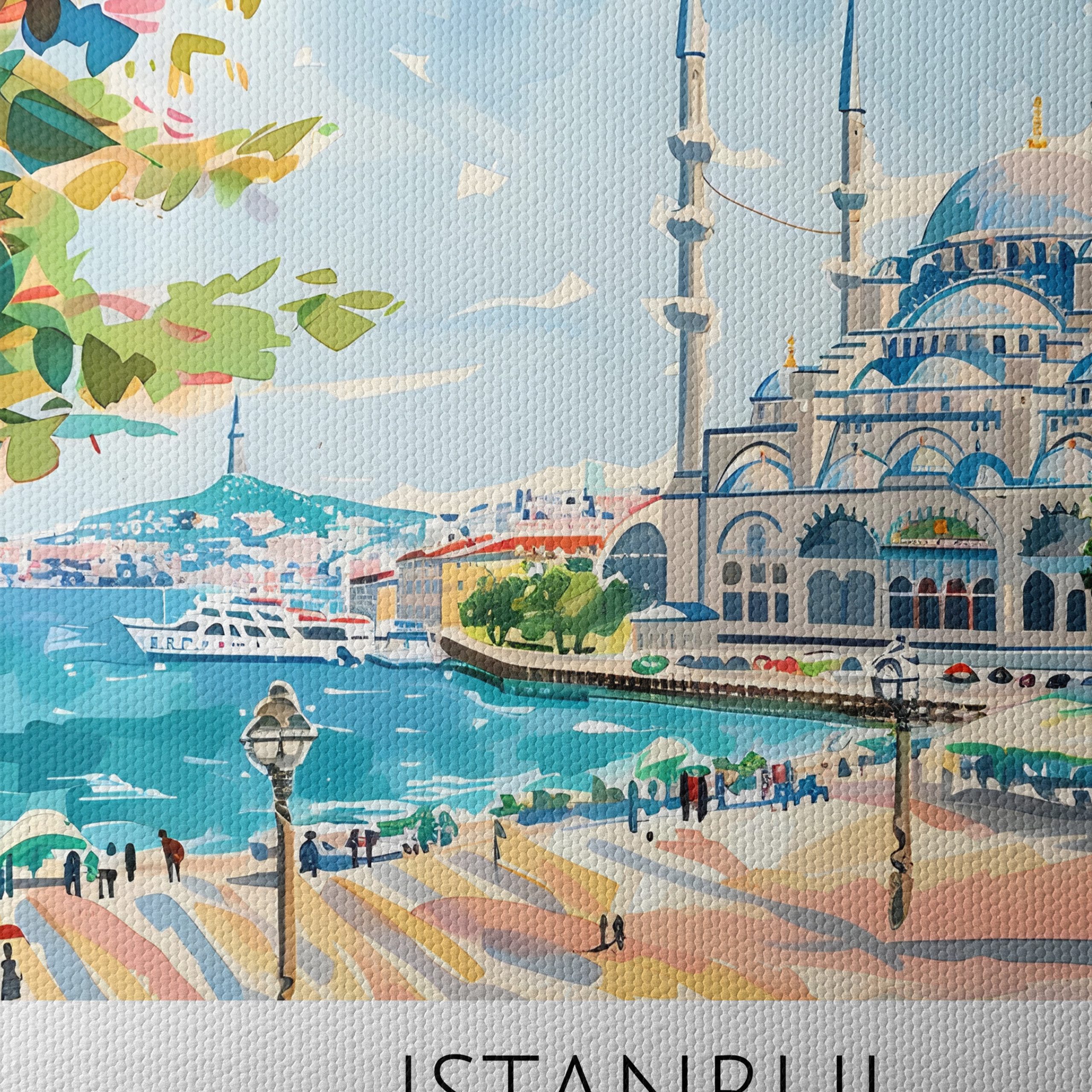 Istanbul Cityscape Art - Image 4