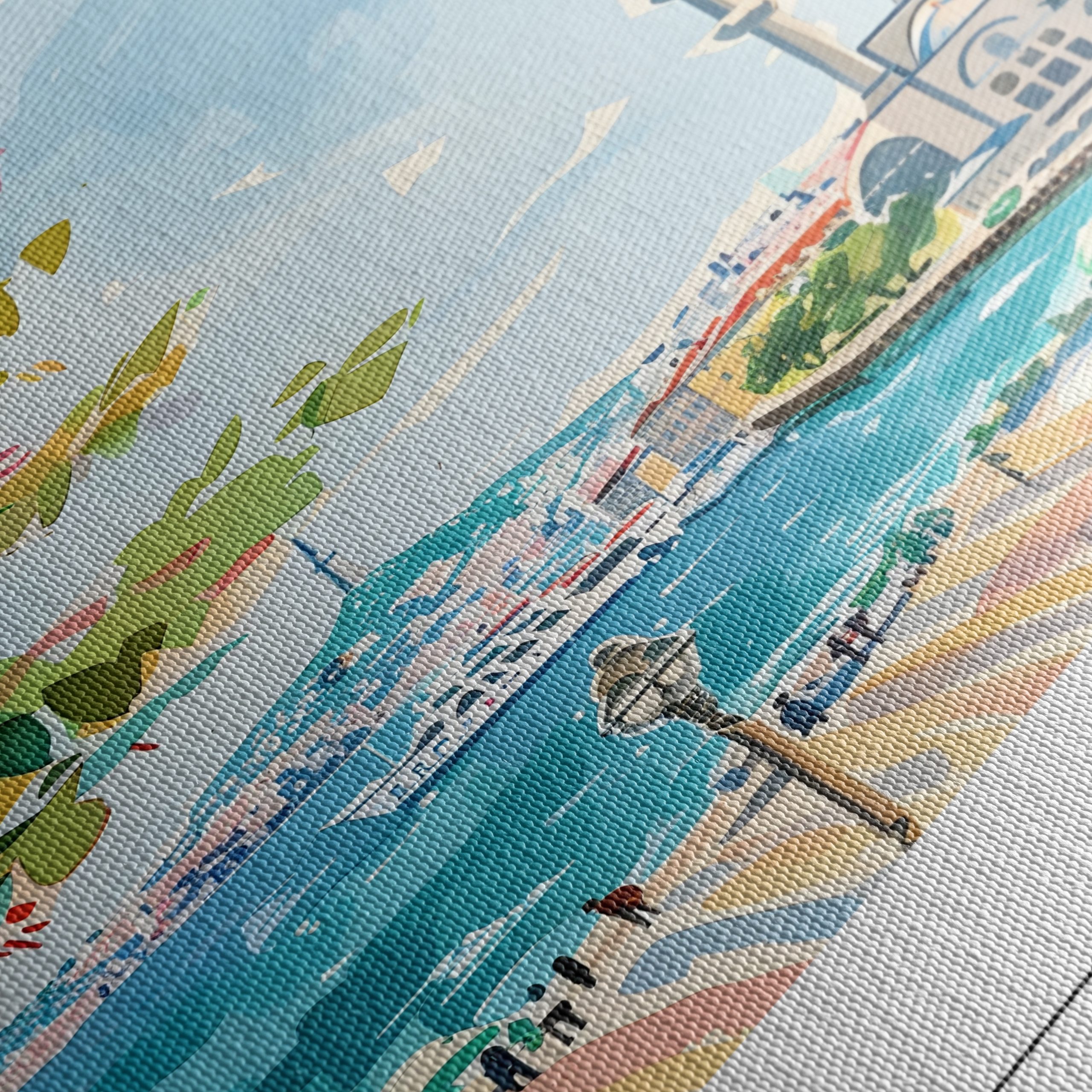 Istanbul Cityscape Art - Image 5