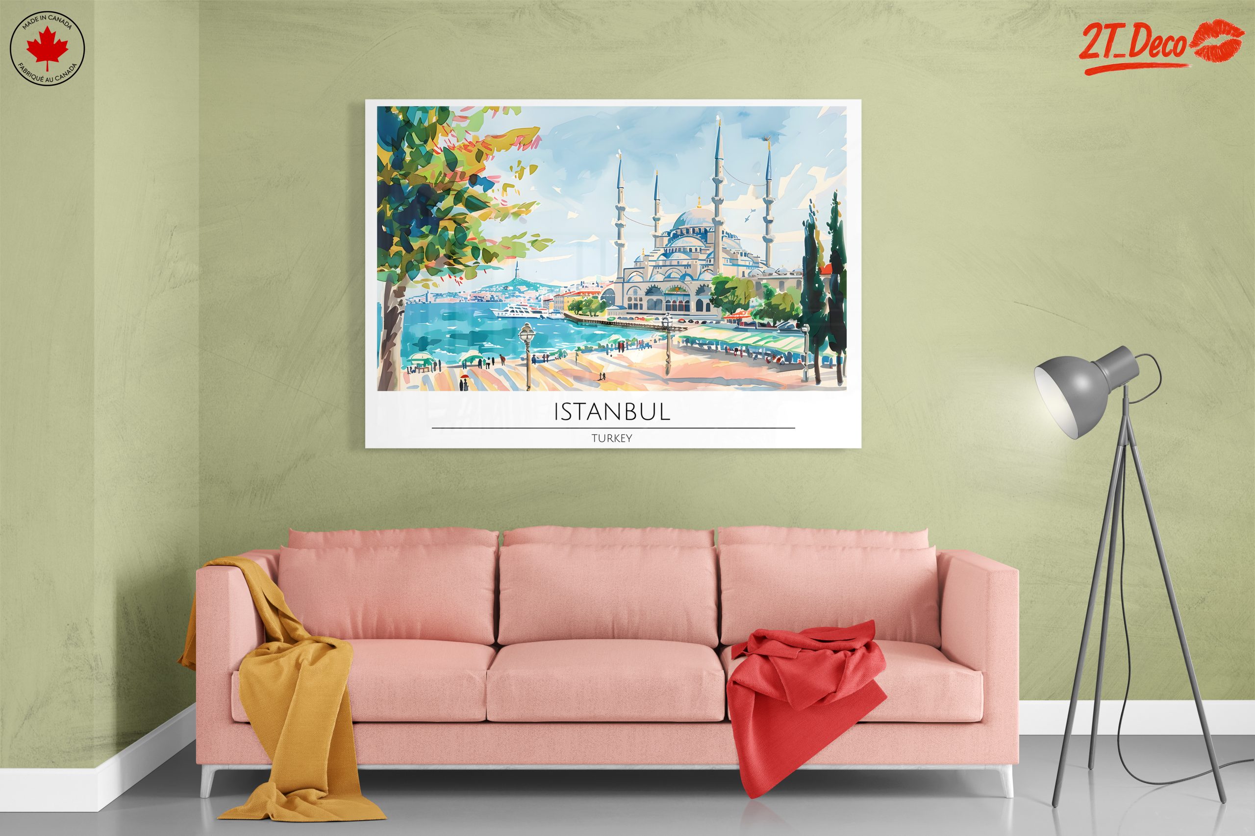 Istanbul Cityscape Art - Image 7