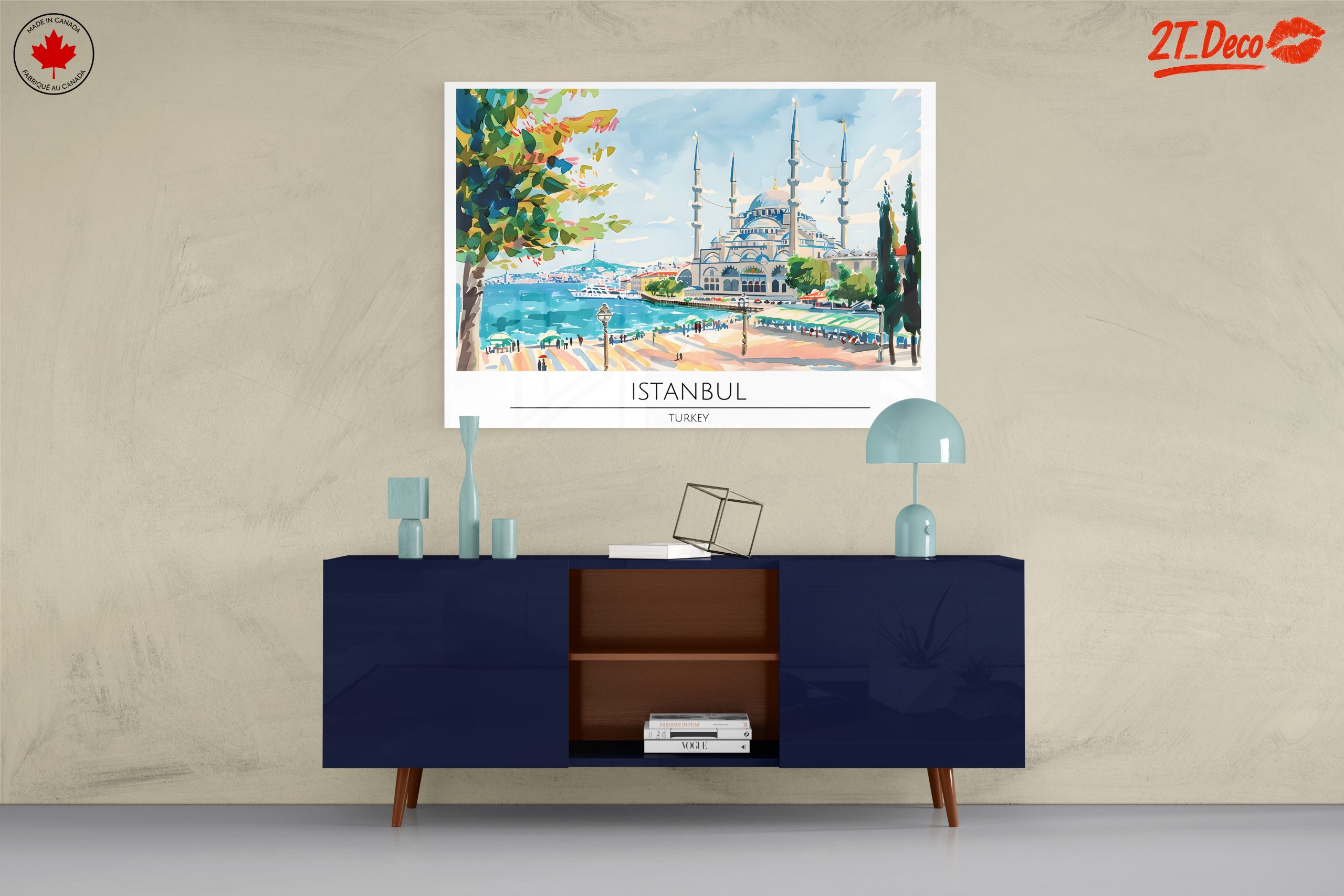 Istanbul Cityscape Art - Image 8