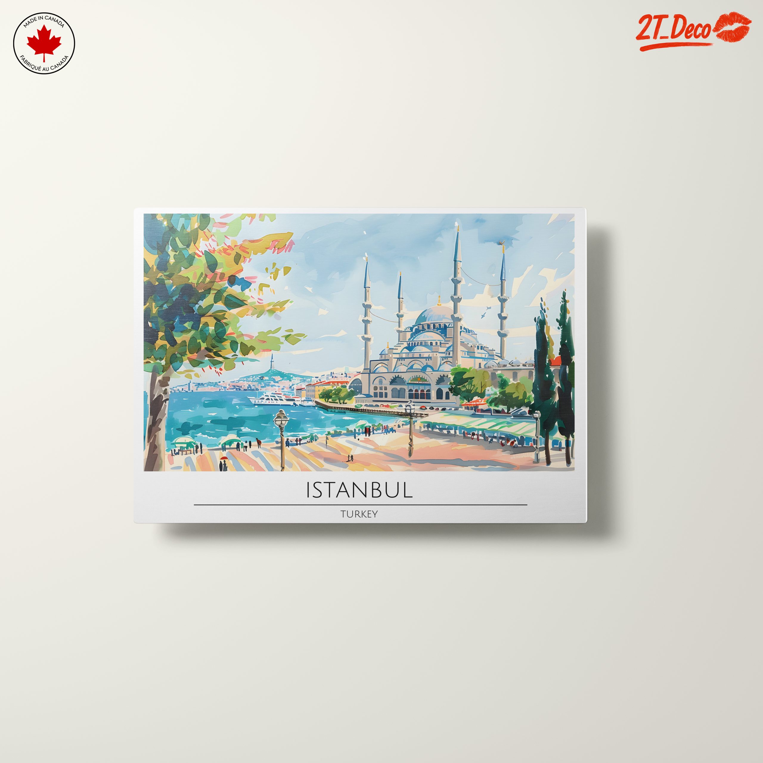 Istanbul Cityscape Art - Image 10