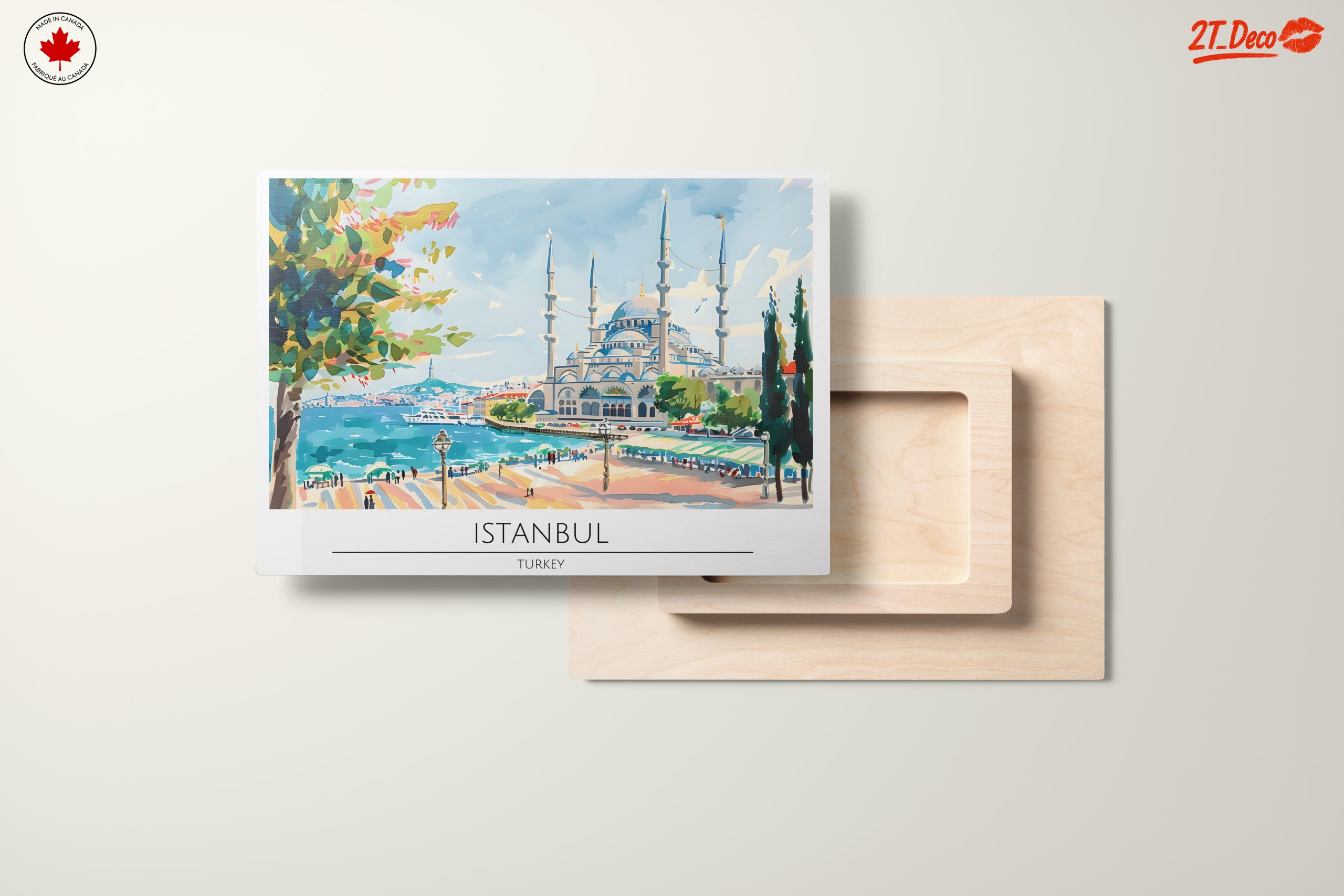 Istanbul Cityscape Art - Image 11