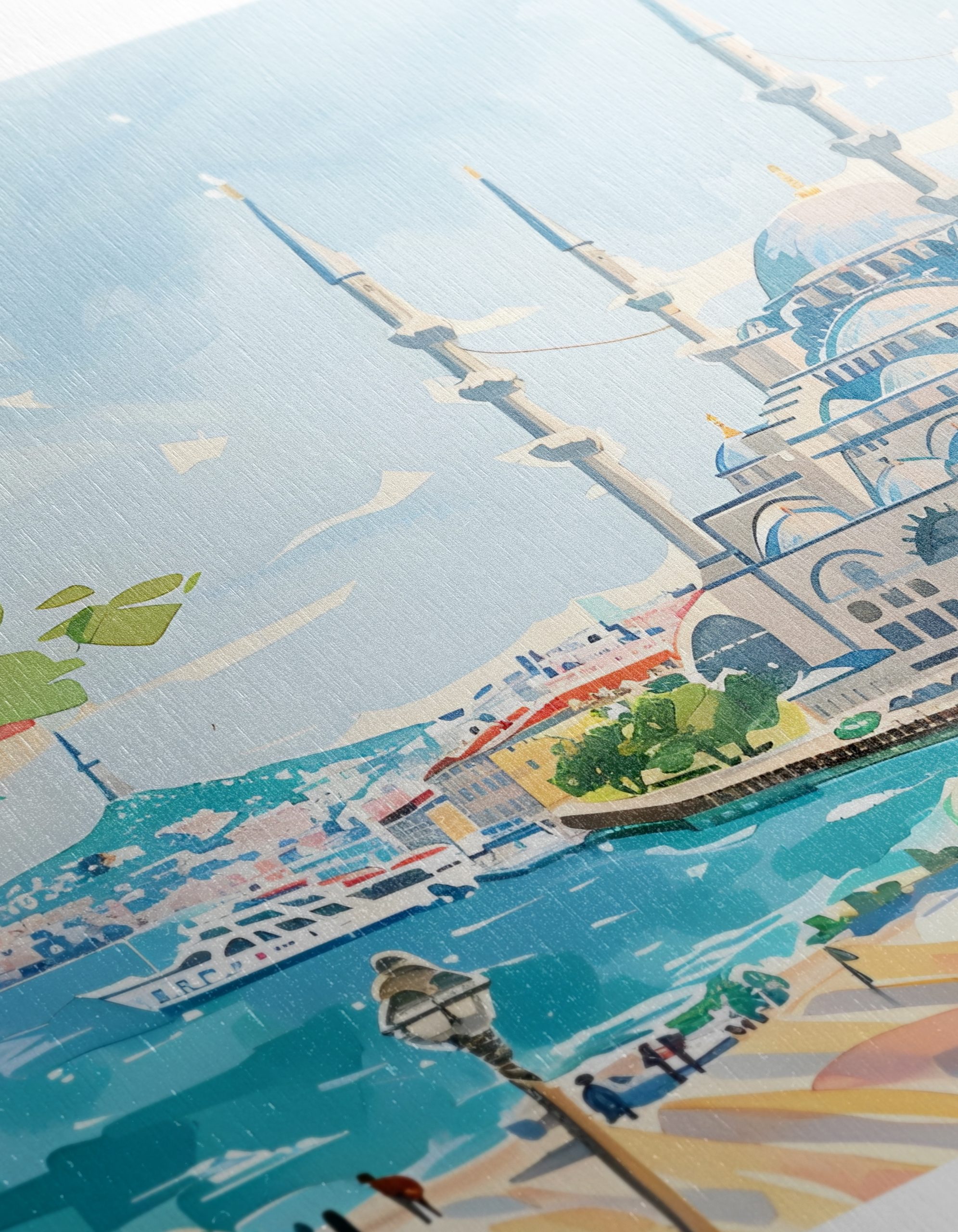 Istanbul Cityscape Art - Image 12