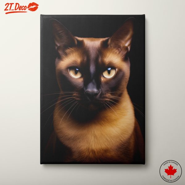 Close-Up Portrait of a Cat