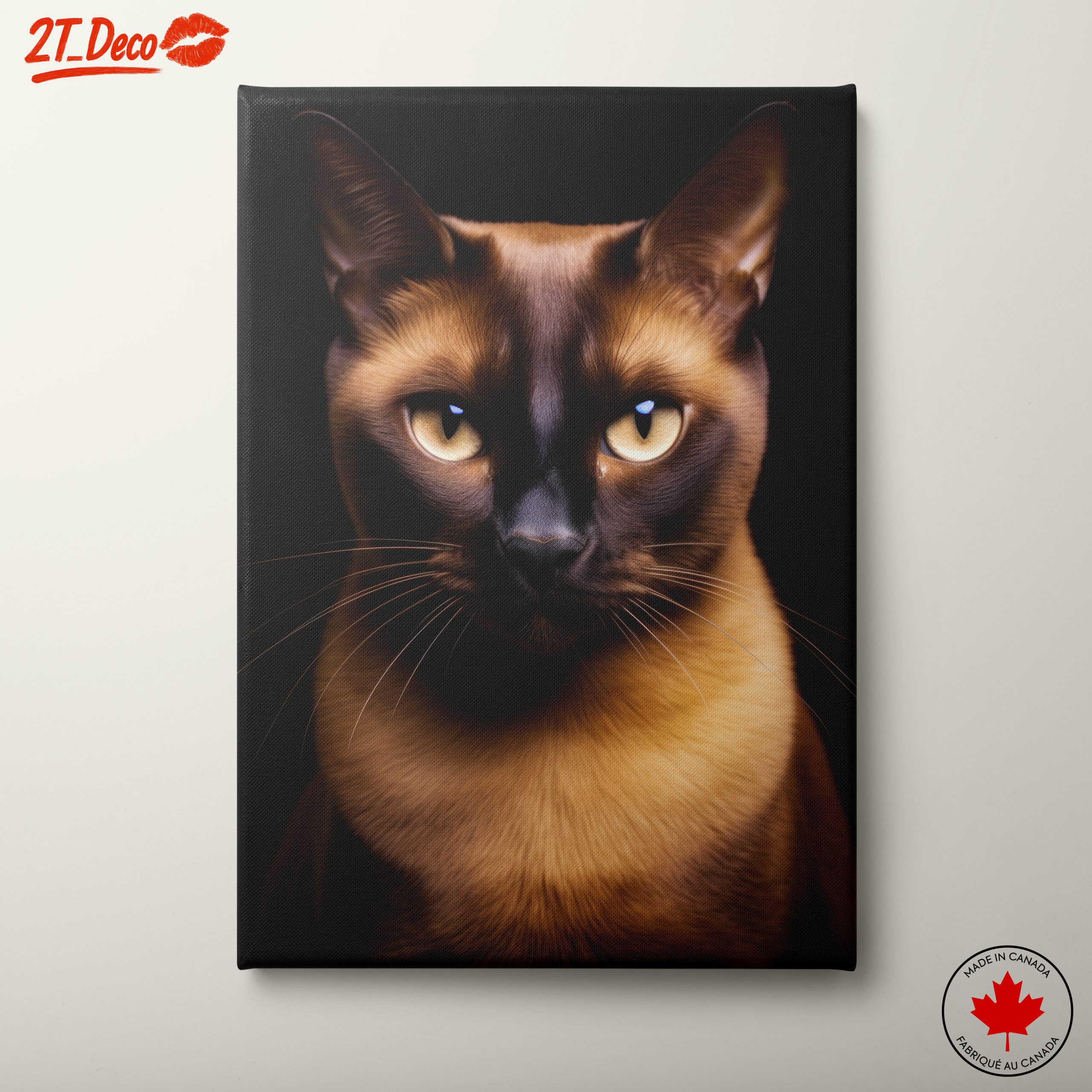 Close-Up Portrait of a Cat
