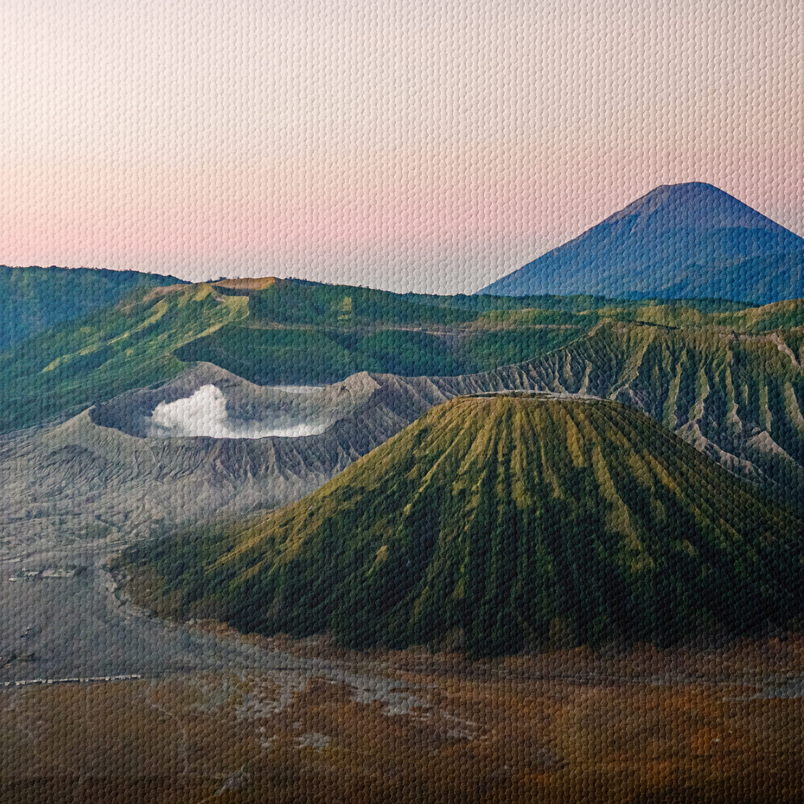 Majestic Volcano Landscape at Twilight - Image 4