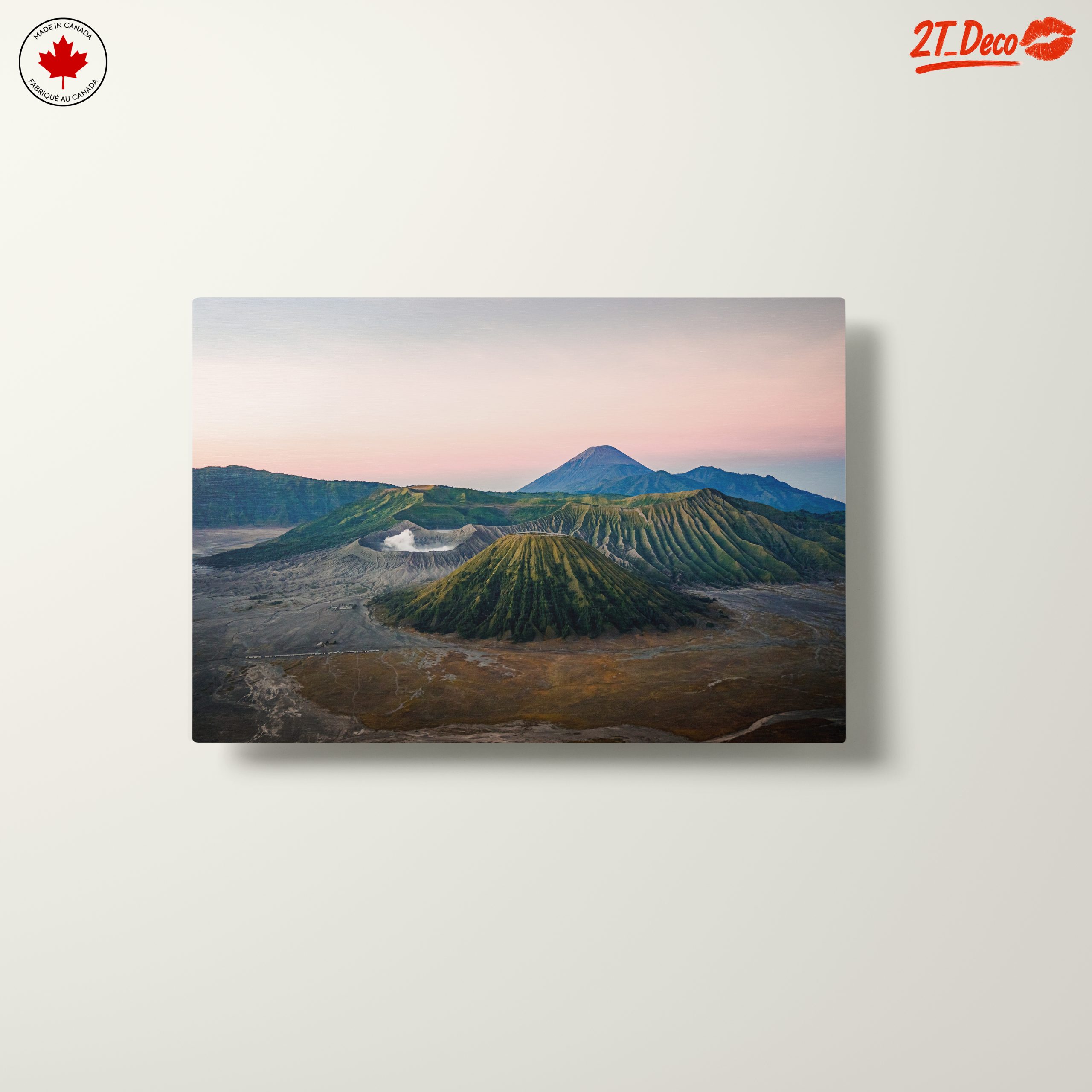 Majestic Volcano Landscape at Twilight - Image 10