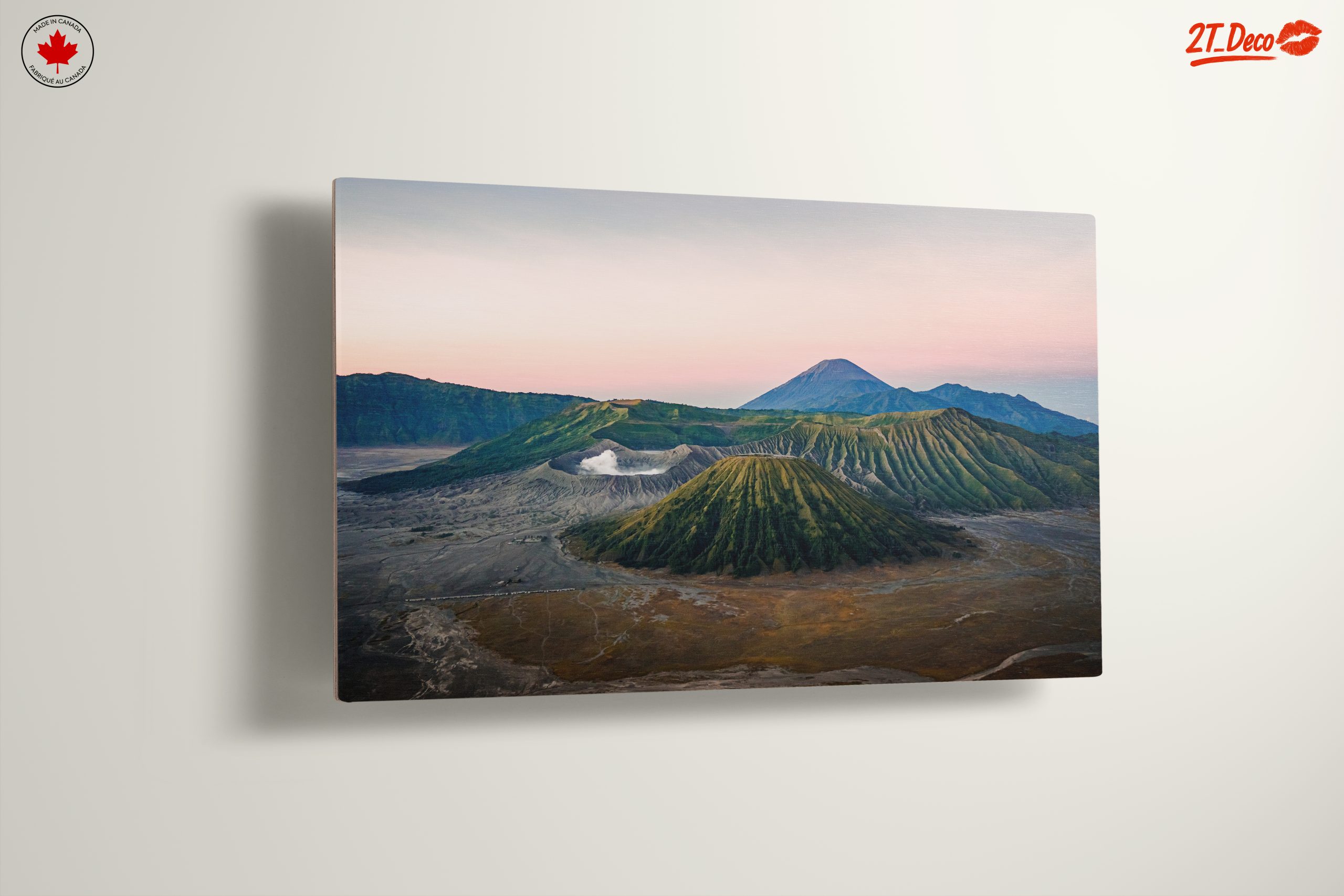 Majestic Volcano Landscape at Twilight - Image 13