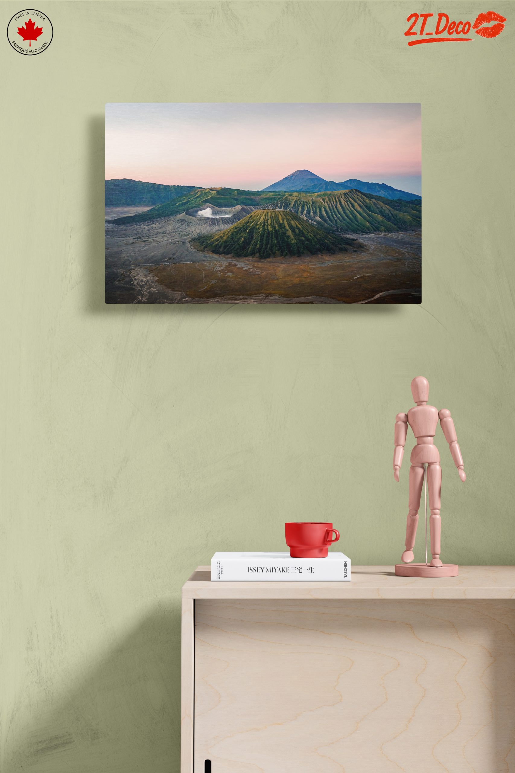 Majestic Volcano Landscape at Twilight - Image 14