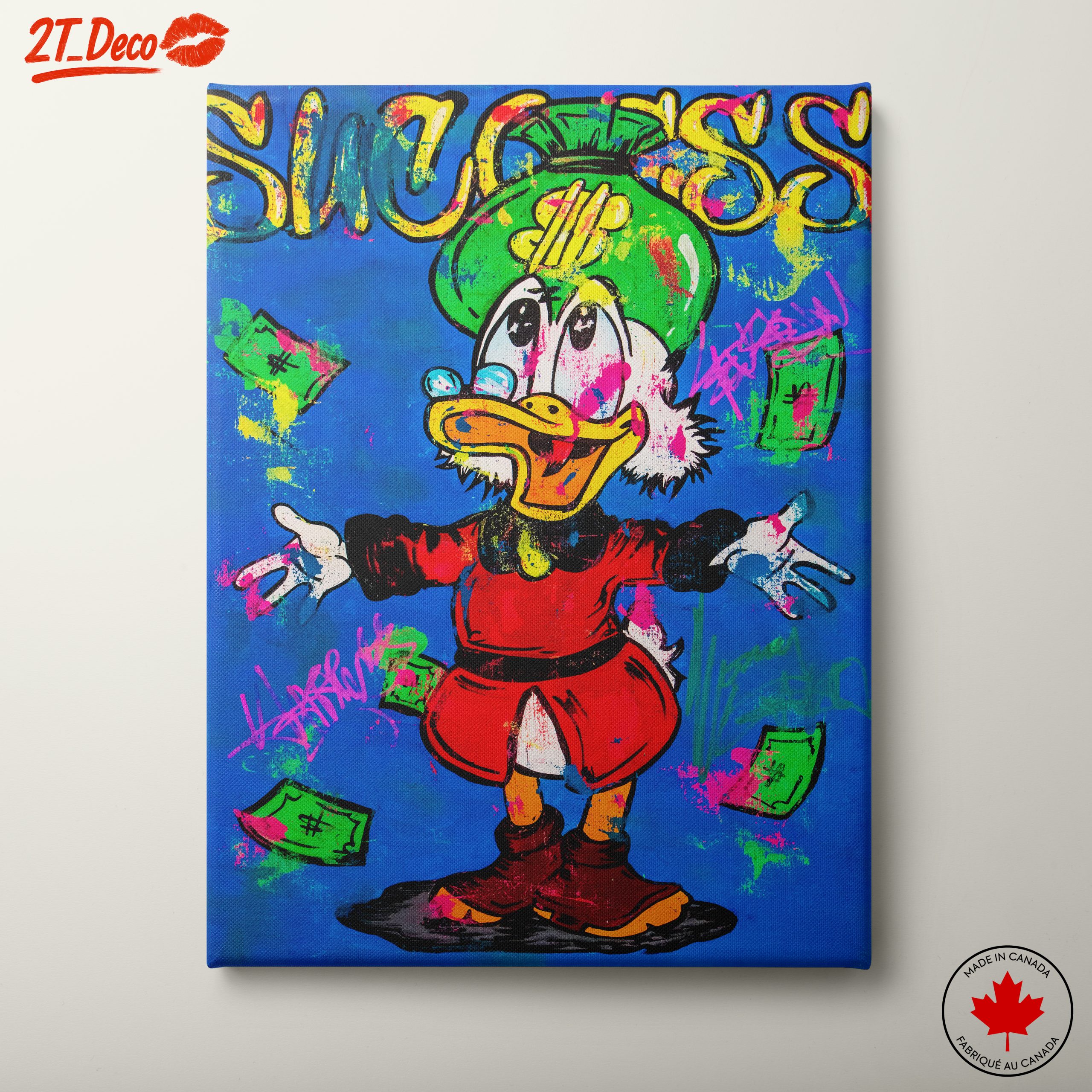 Cartoon Character Success Artwork