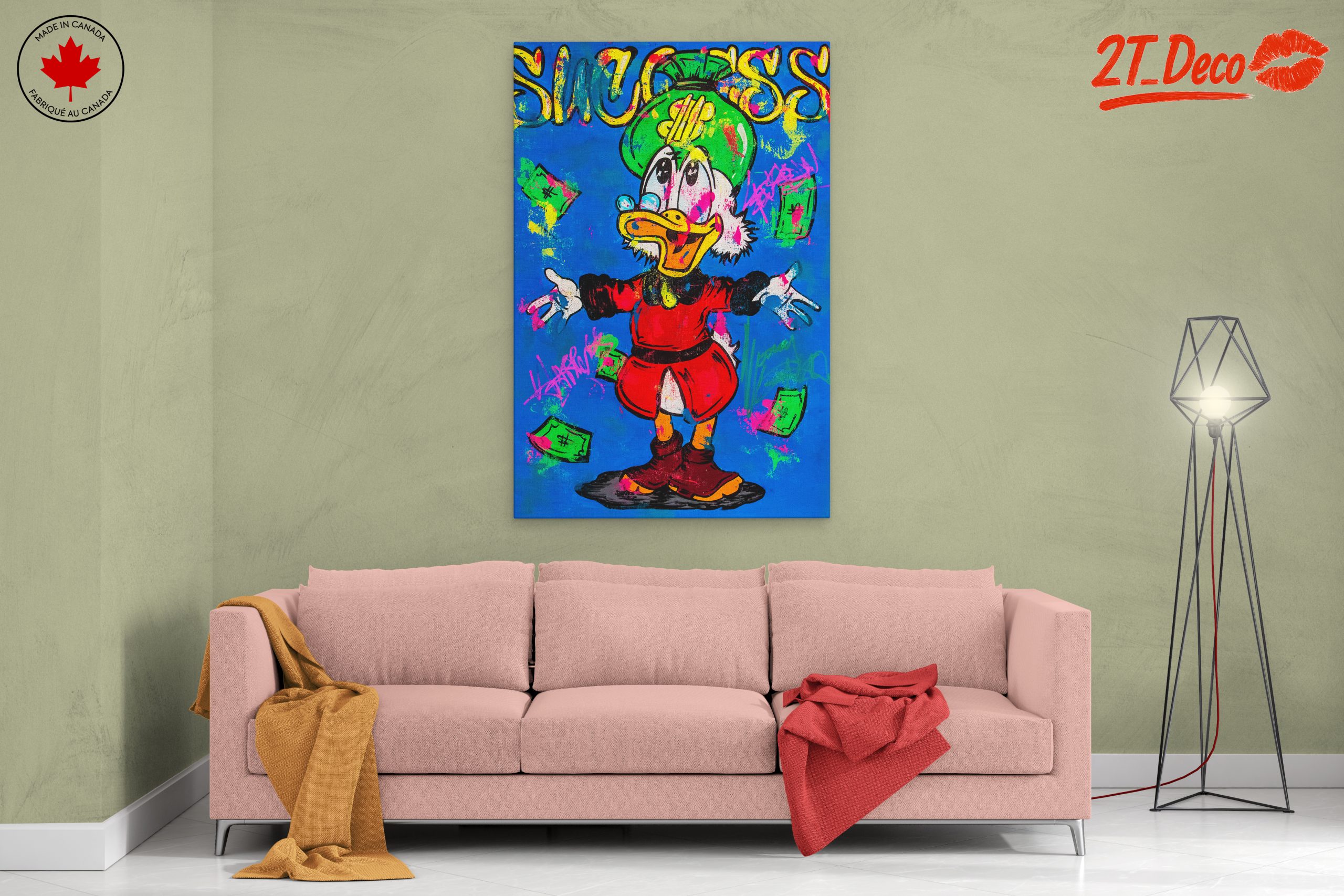 Cartoon Character Success Artwork - Image 2