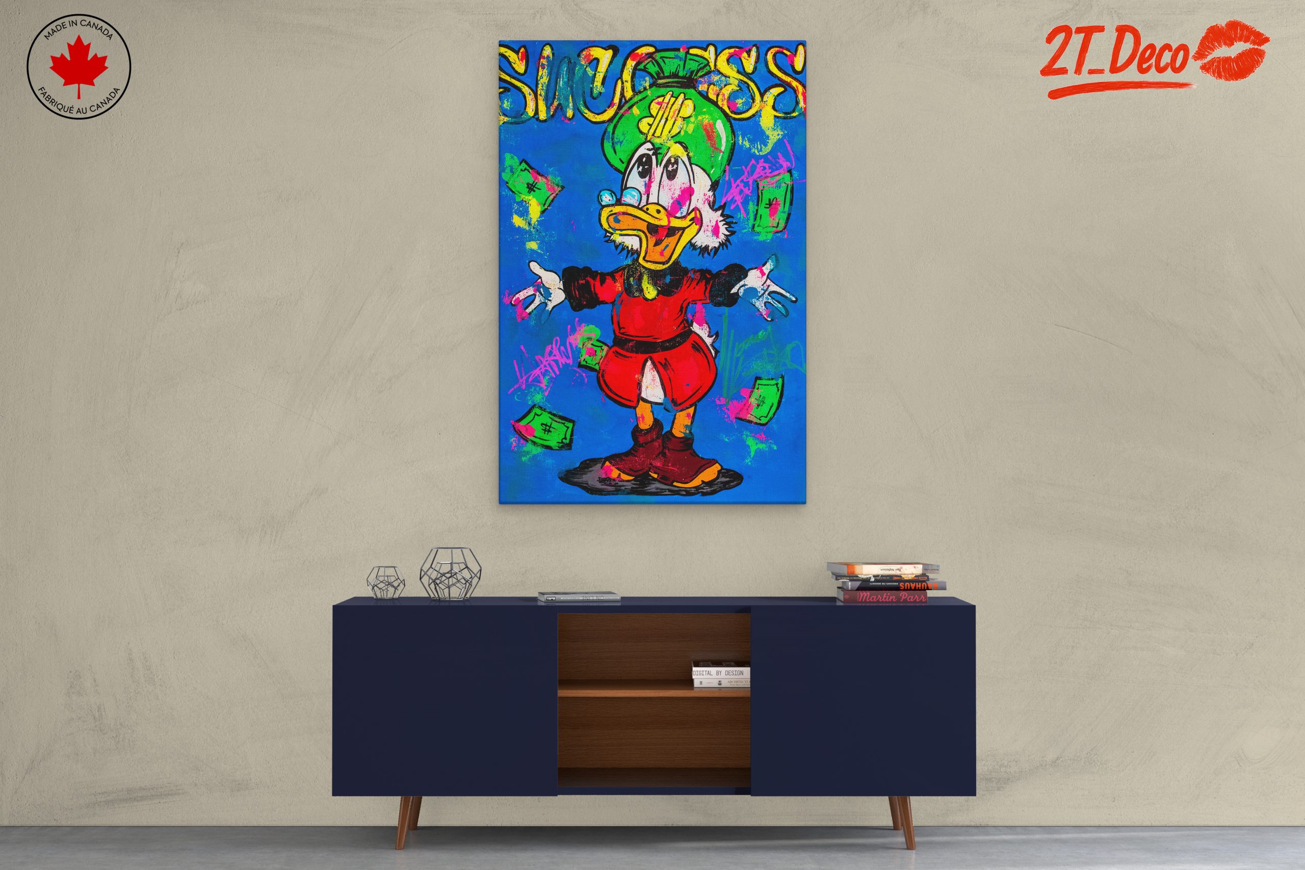 Cartoon Character Success Artwork - Image 3