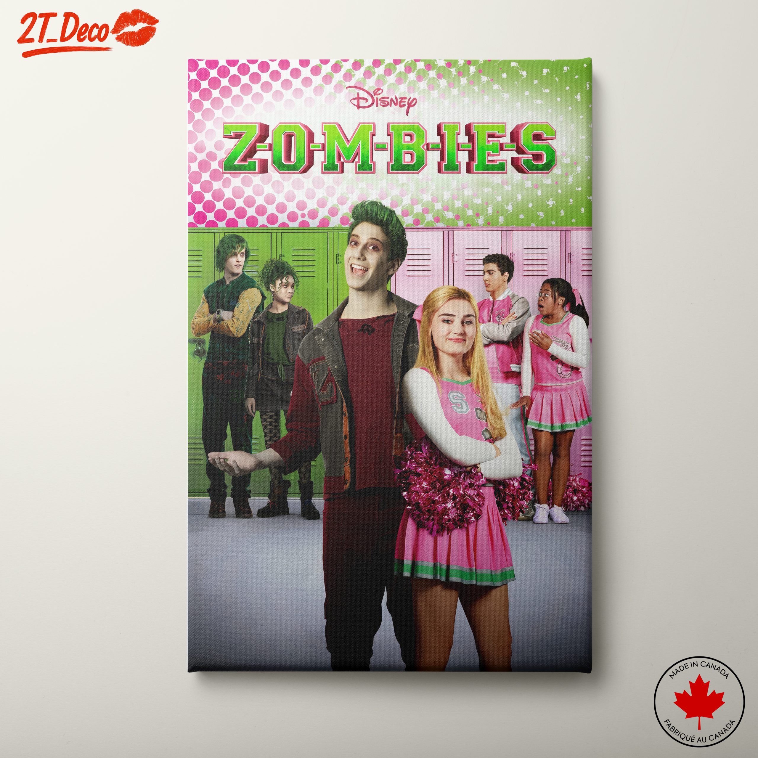 Zombies Pop Culture Art Print