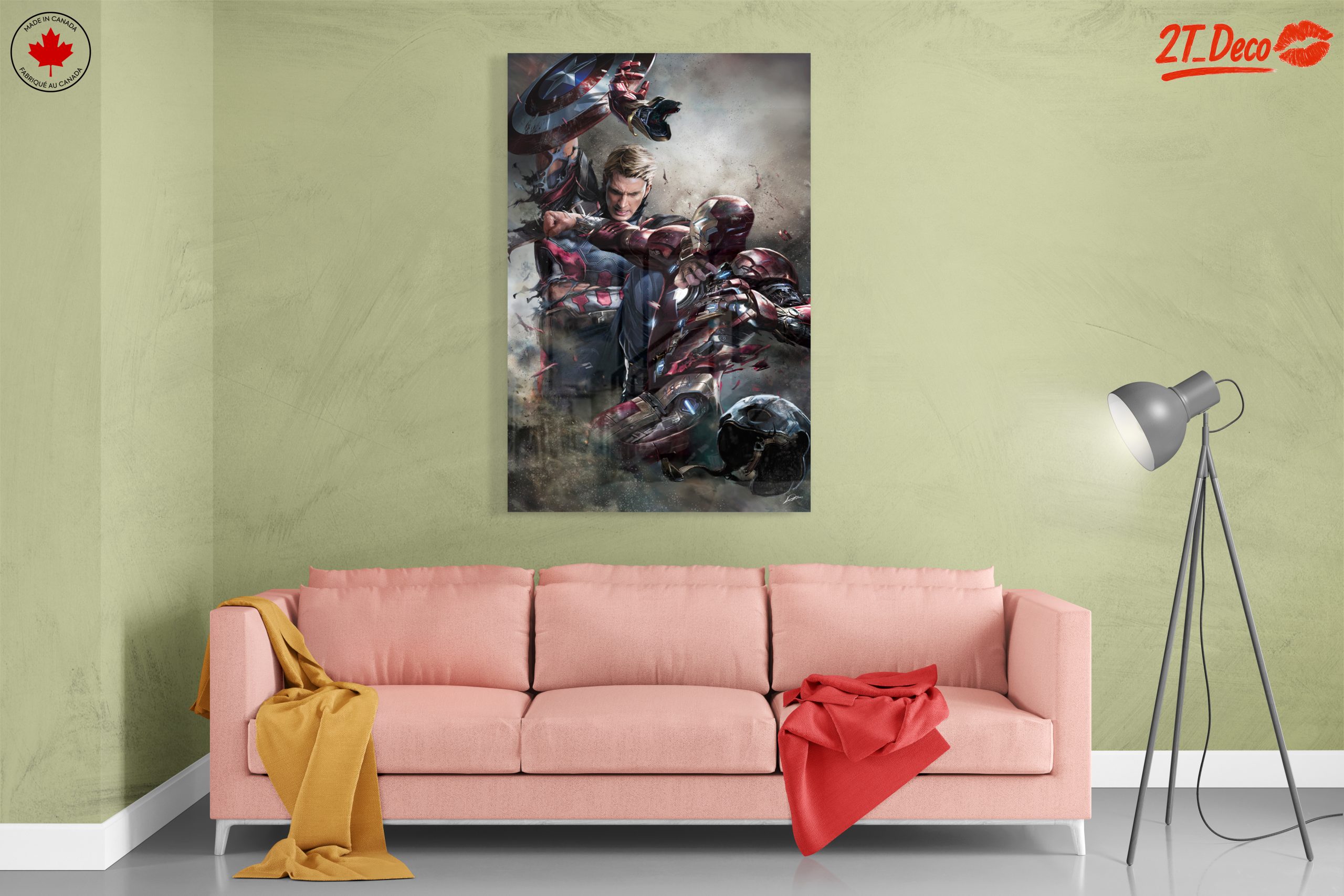 Epic Marvel Battle Between Captain America and Iron Man - Image 7