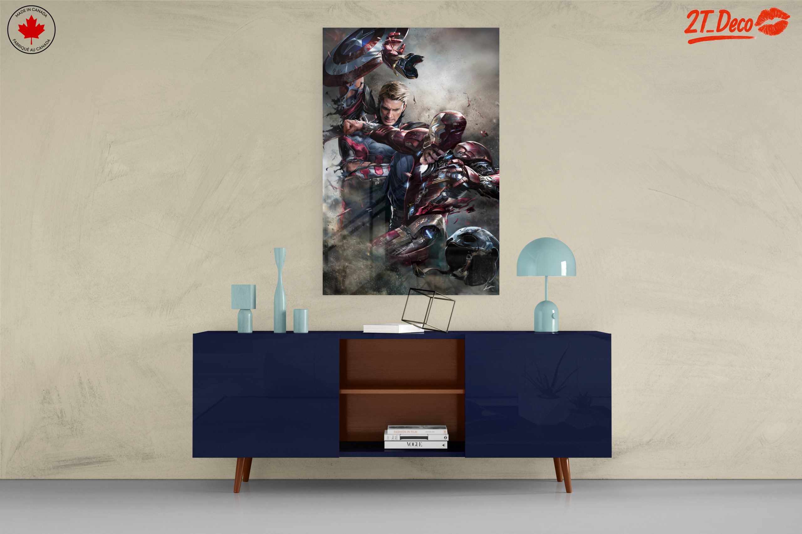 Epic Marvel Battle Between Captain America and Iron Man - Image 8