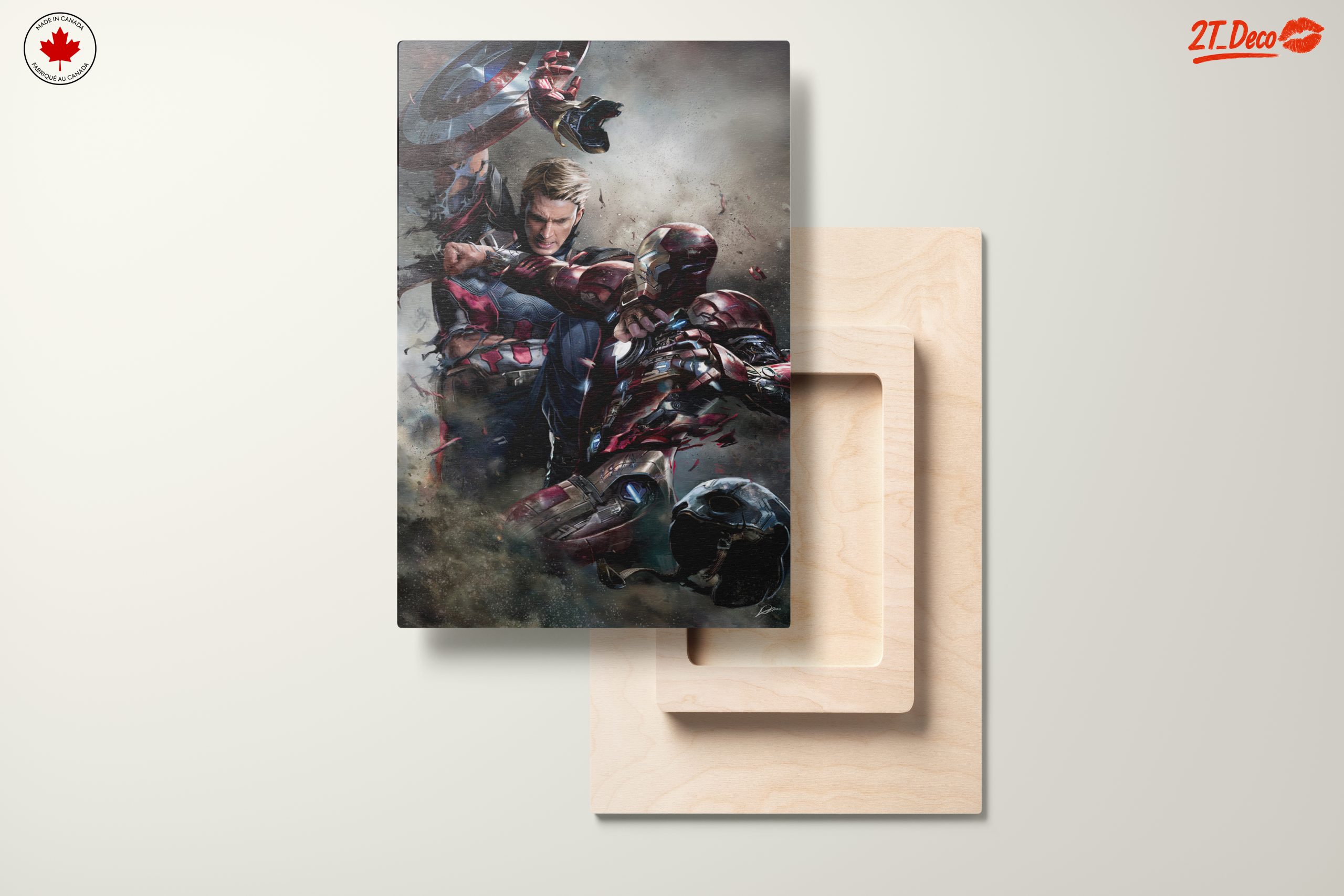 Epic Marvel Battle Between Captain America and Iron Man - Image 11