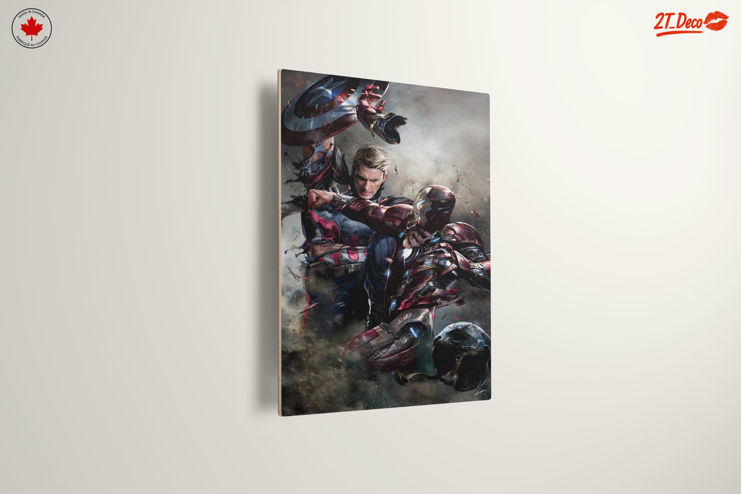 Epic Marvel Battle Between Captain America and Iron Man - Image 13