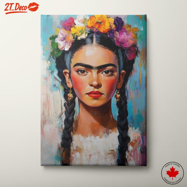 Vibrant Contemporary Portrait of a Young Woman