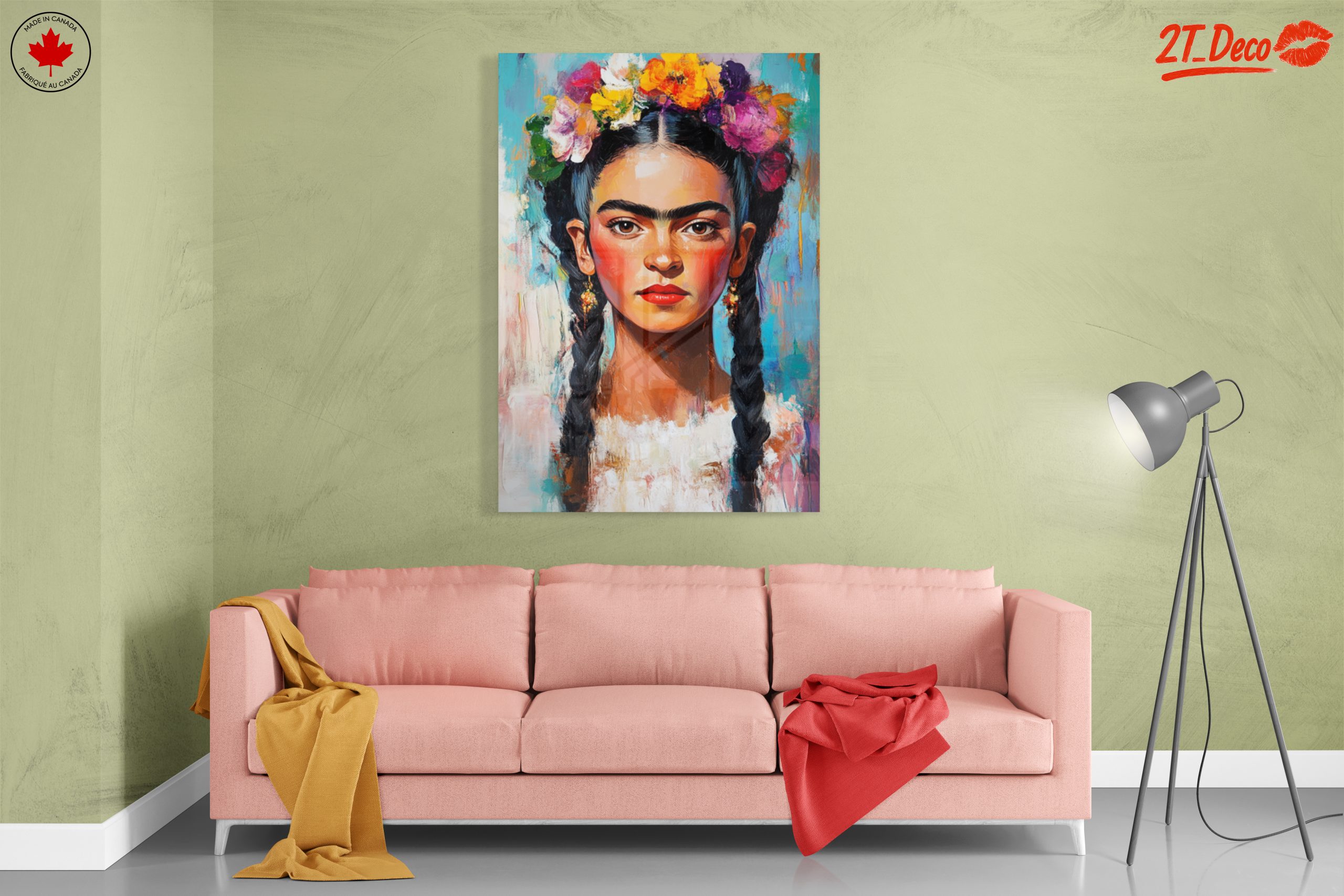 Vibrant Contemporary Portrait of a Young Woman - Image 7