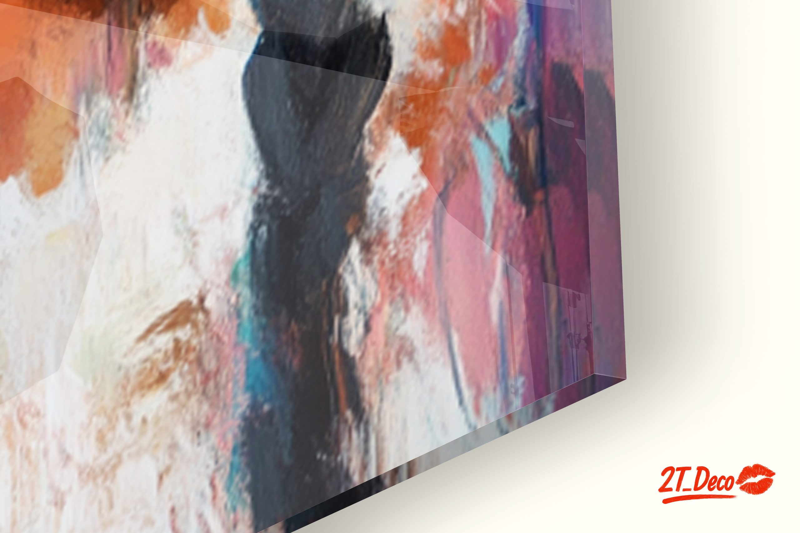 Vibrant Contemporary Portrait of a Young Woman - Image 9