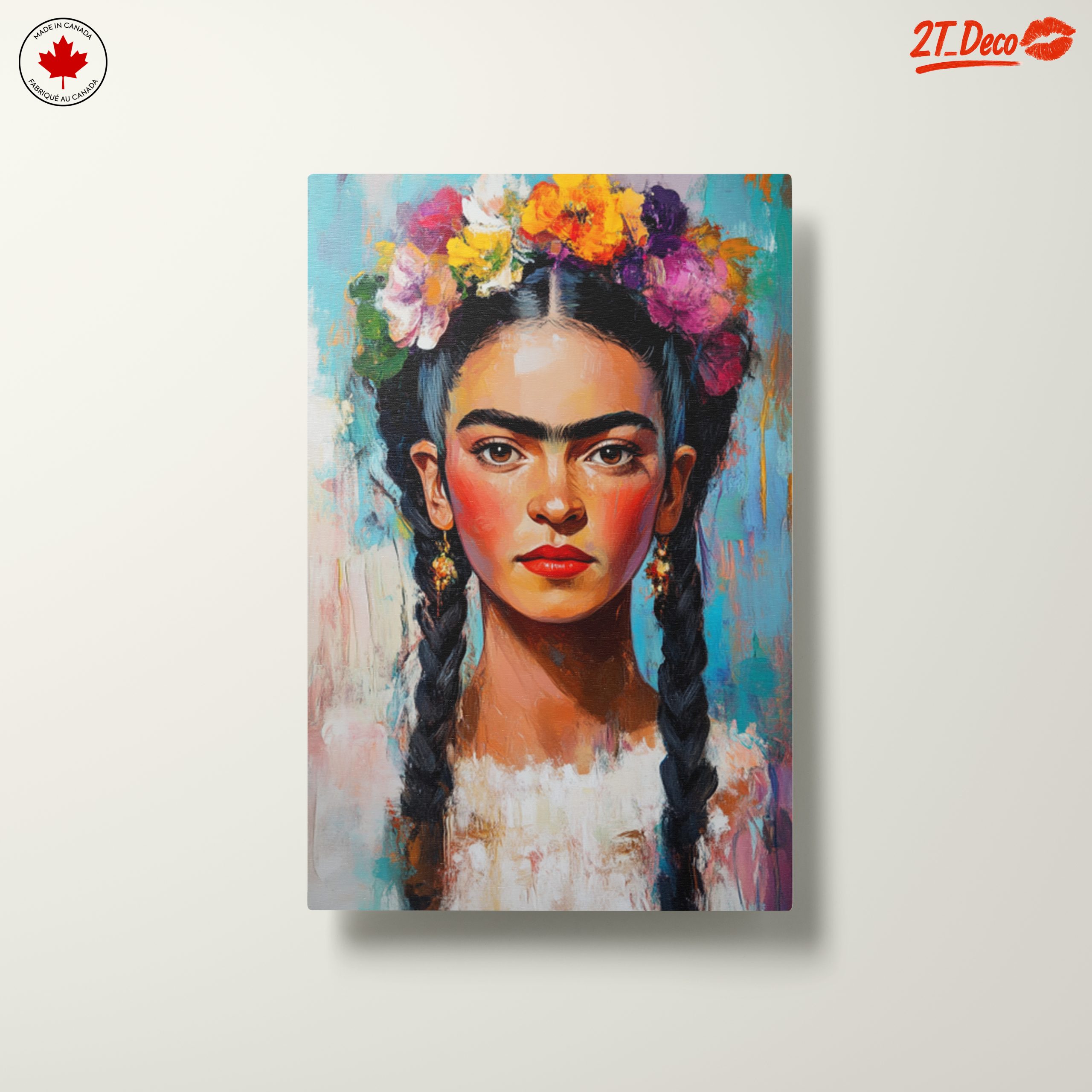 Vibrant Contemporary Portrait of a Young Woman - Image 10