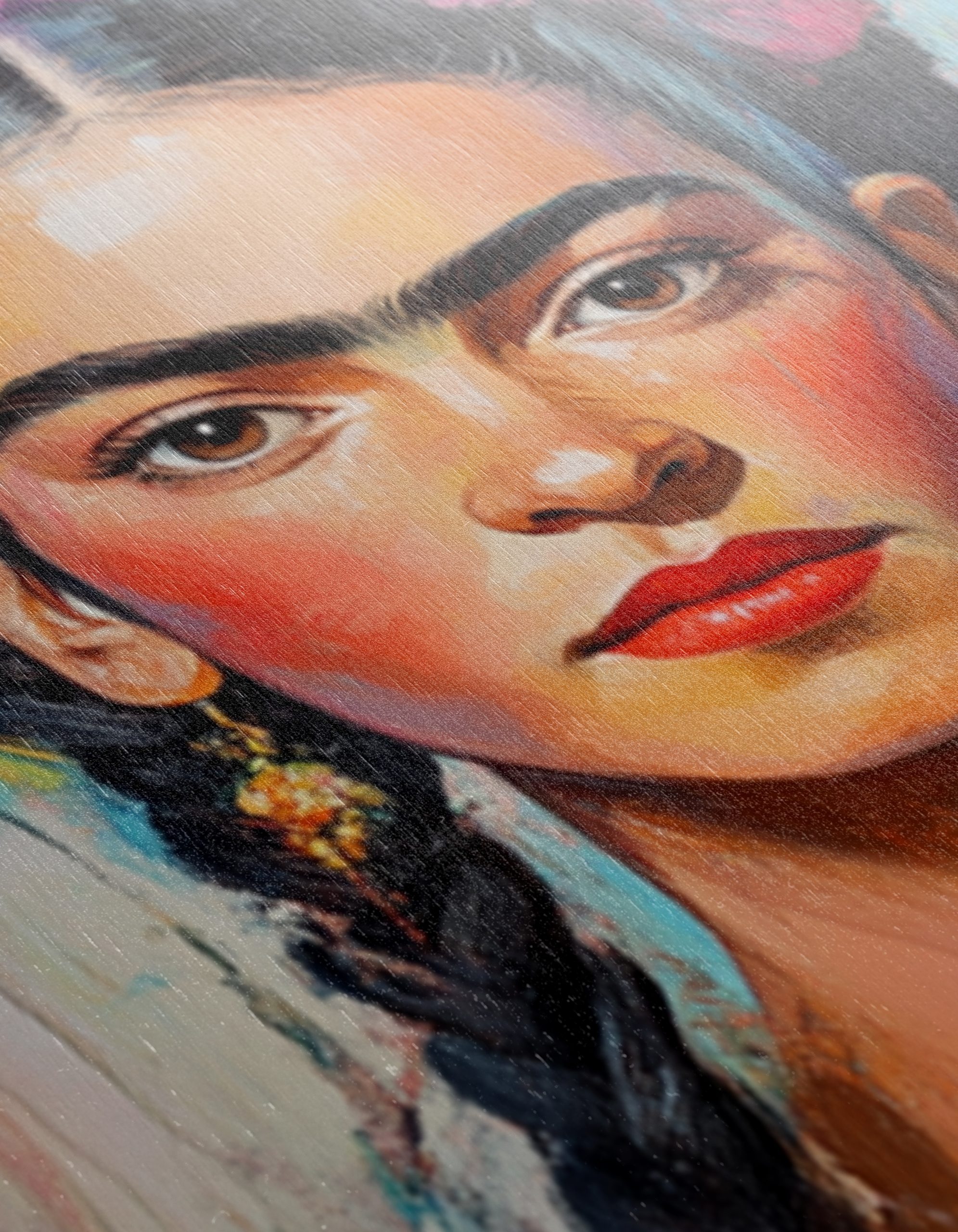 Vibrant Contemporary Portrait of a Young Woman - Image 12