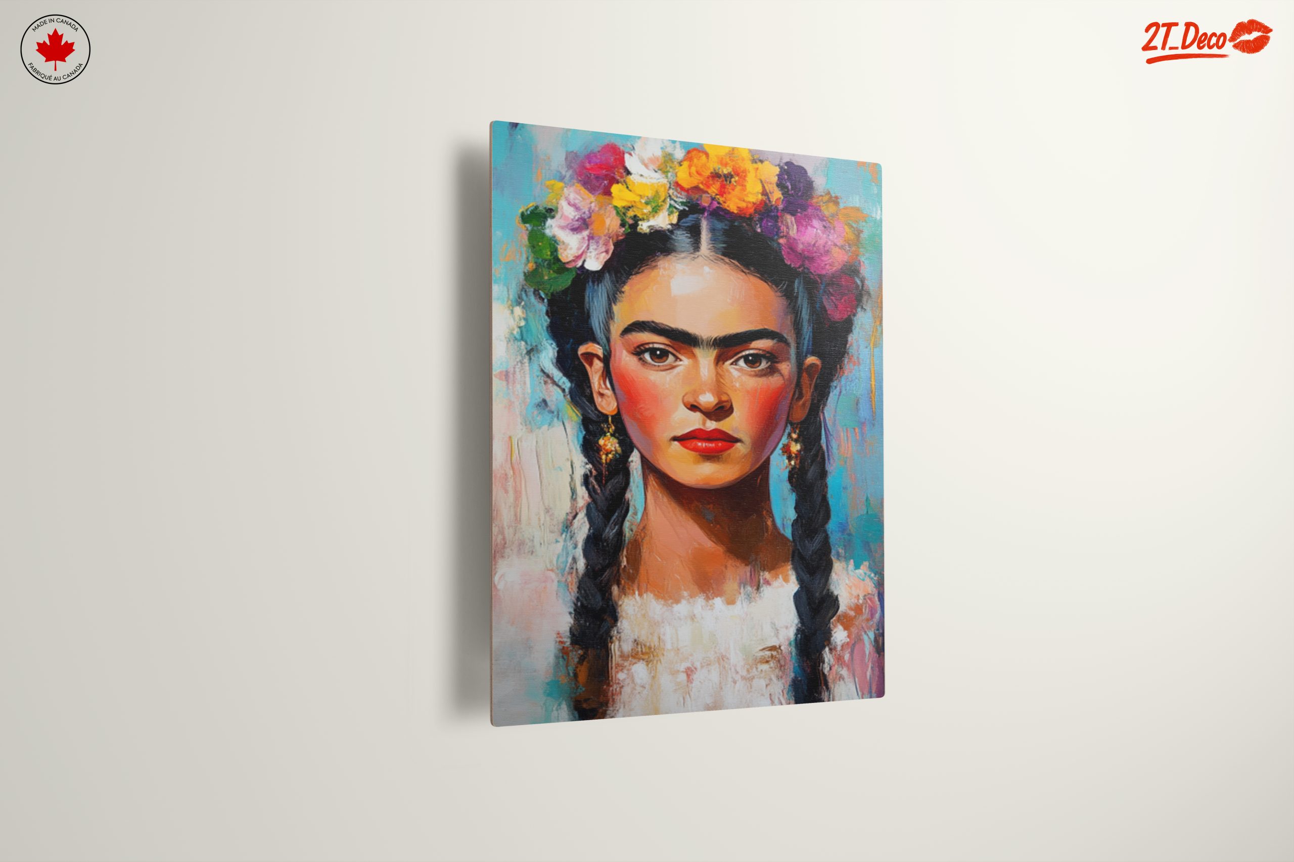 Vibrant Contemporary Portrait of a Young Woman - Image 13